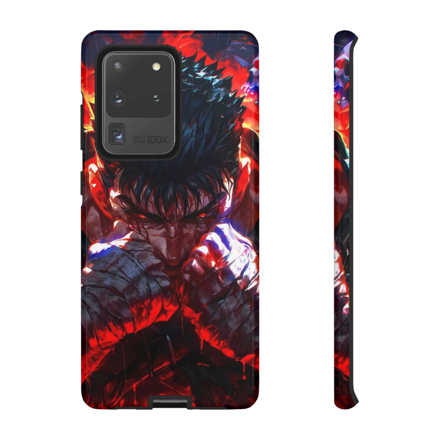 Berserk Guts Heavy Duty Phone Case | Anime Shockproof Protective Cover – #104