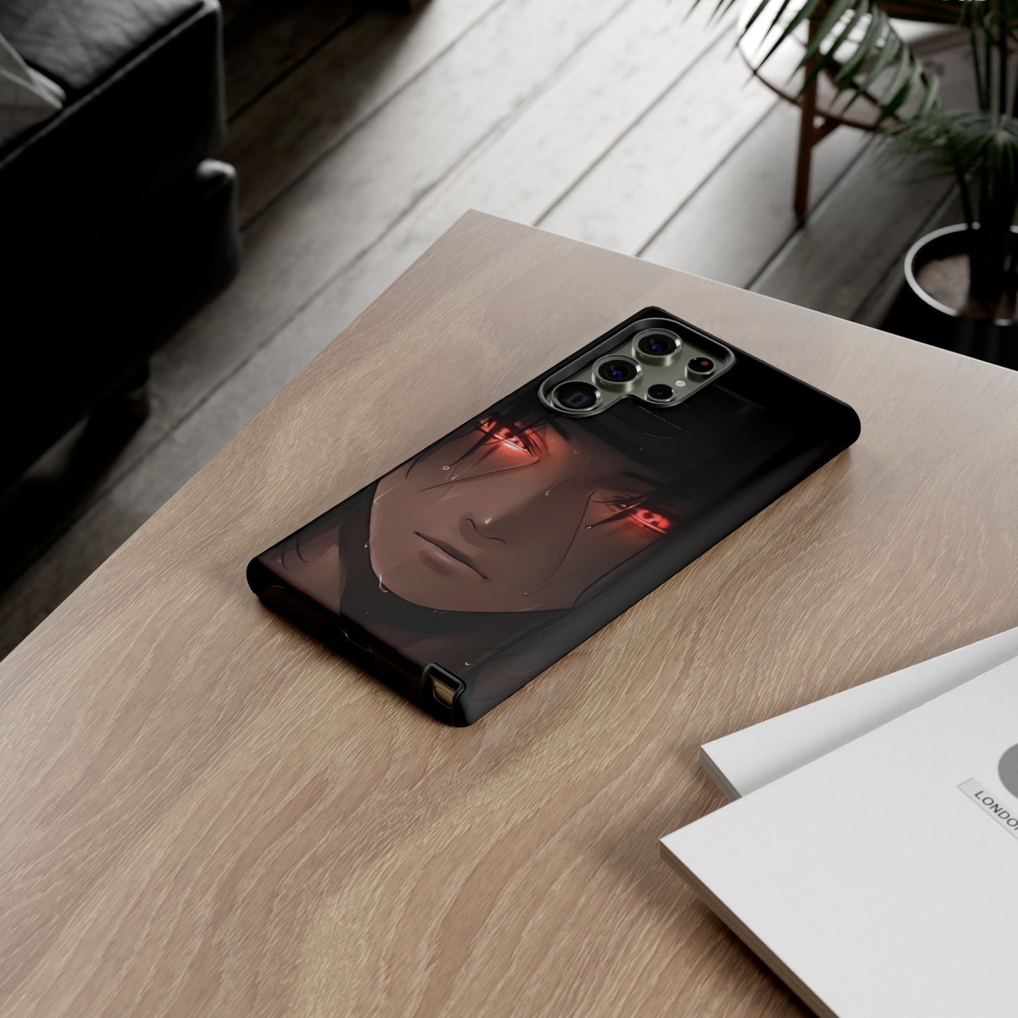 Itachi Uchiha Heavy Duty Phone Case | Anime Shockproof Protective Cover – #104