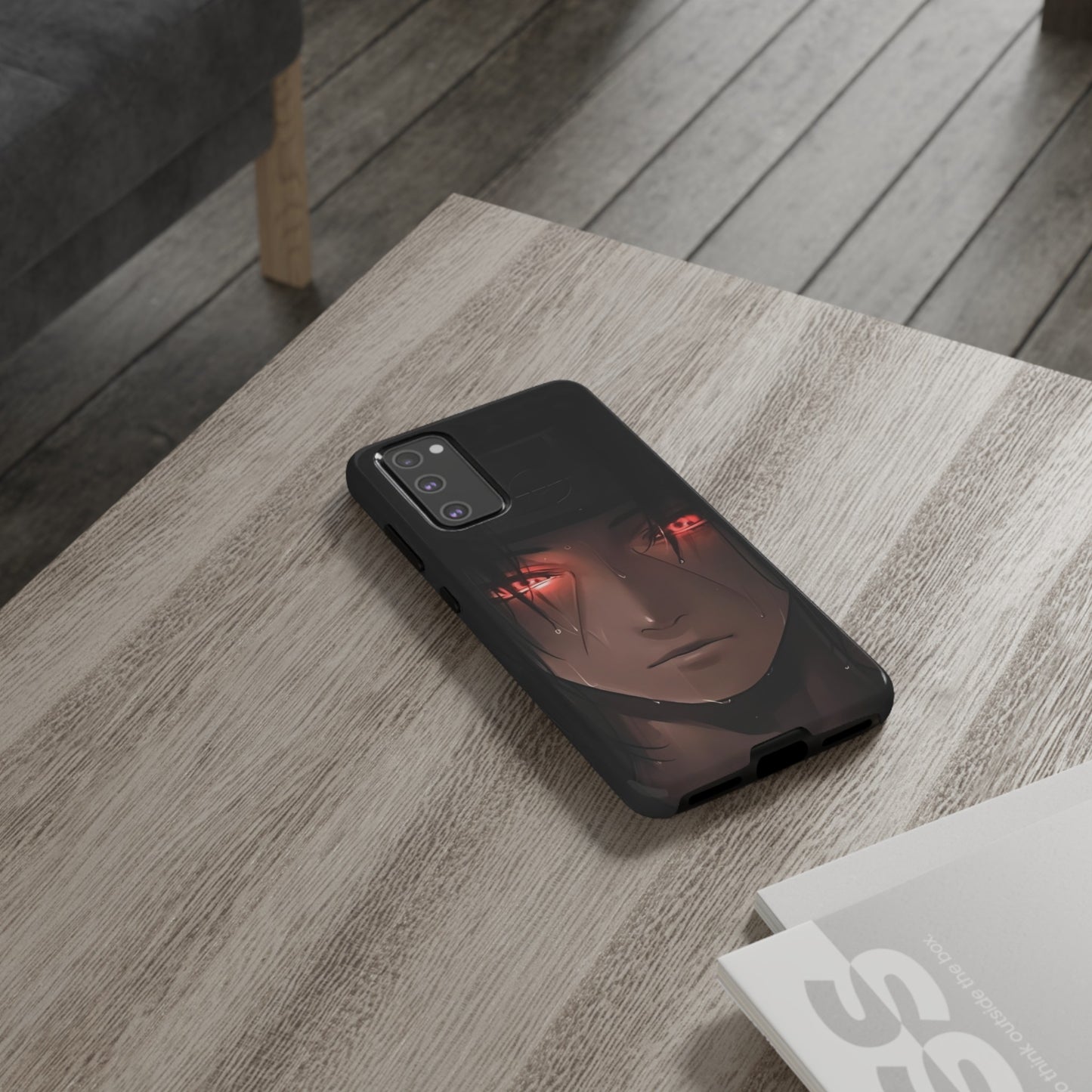 Itachi Uchiha Heavy Duty Phone Case | Anime Shockproof Protective Cover – #104