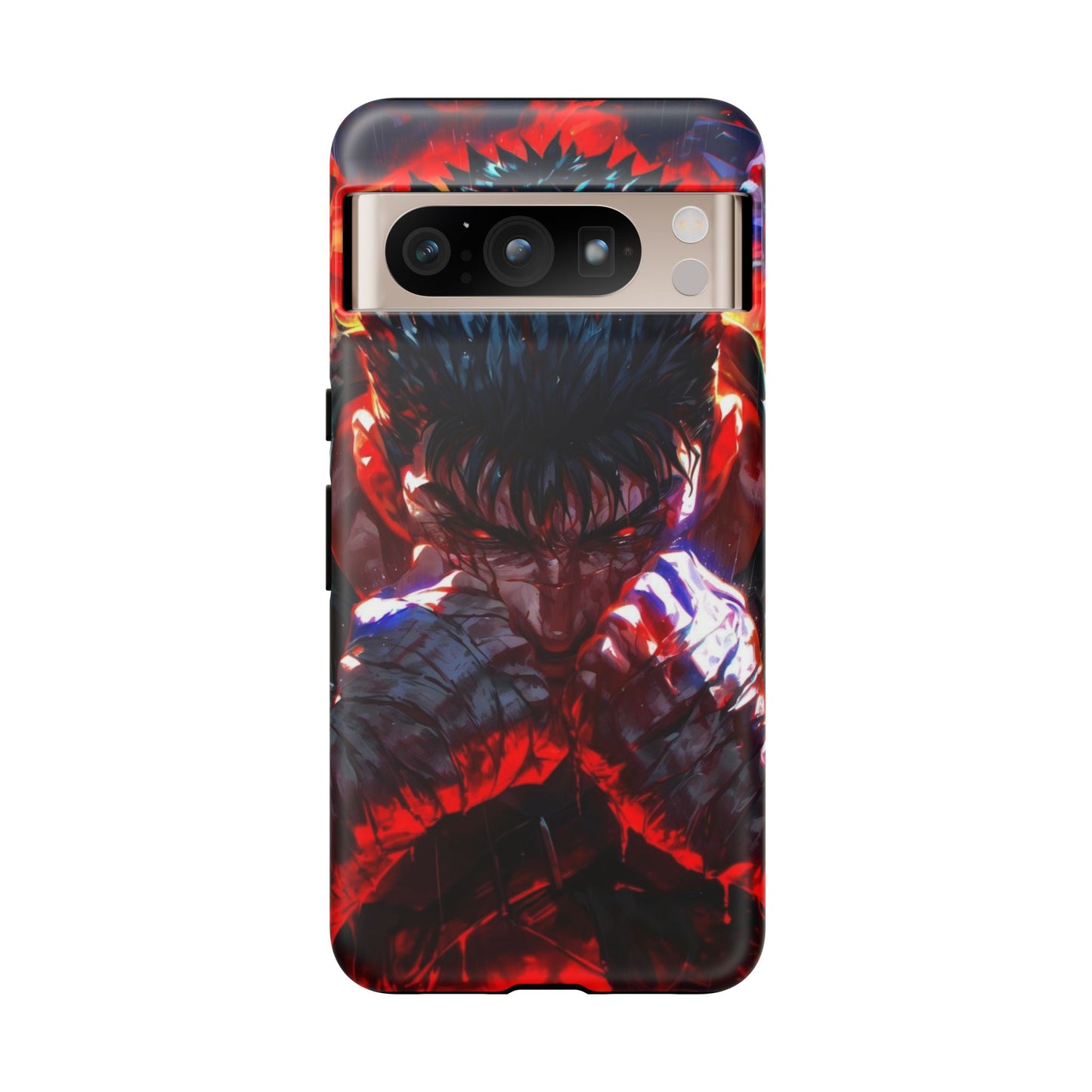 Berserk Guts Heavy Duty Phone Case | Anime Shockproof Protective Cover – #104