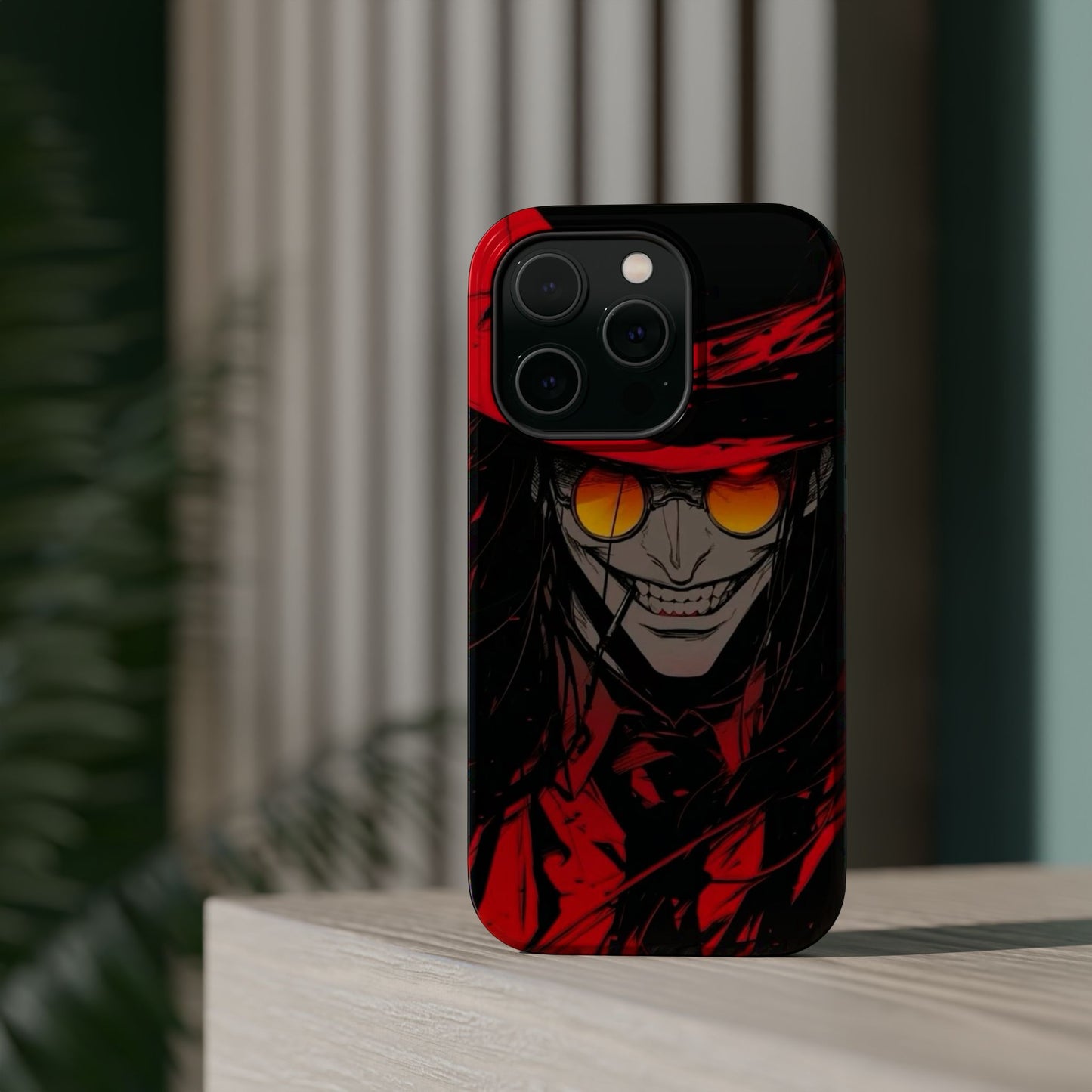 Hellsing Alucard MagSafe Magnetic Tough Phone Case | Anime Heavy Duty Cover – #104