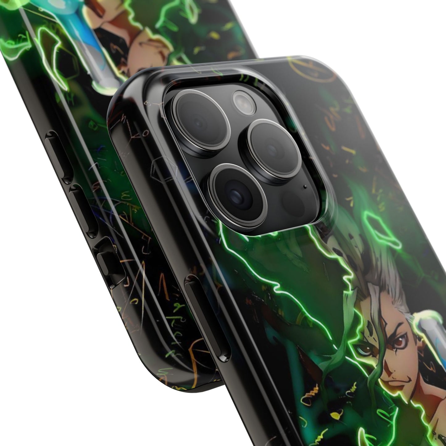 Dr. Stone Senku Tough Phone Case | Anime Heavy Duty Protective Cover – #104
