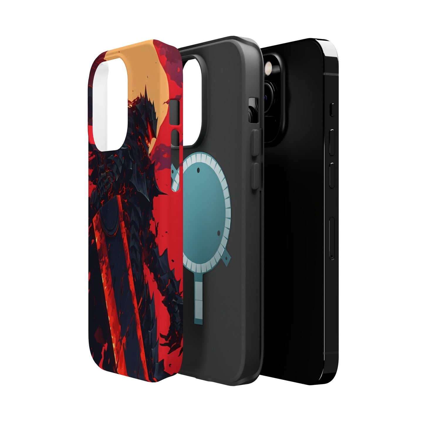 Berserk Guts MagSafe Heavy Duty Phone Case | Anime Magnetic Tough Cover – #104