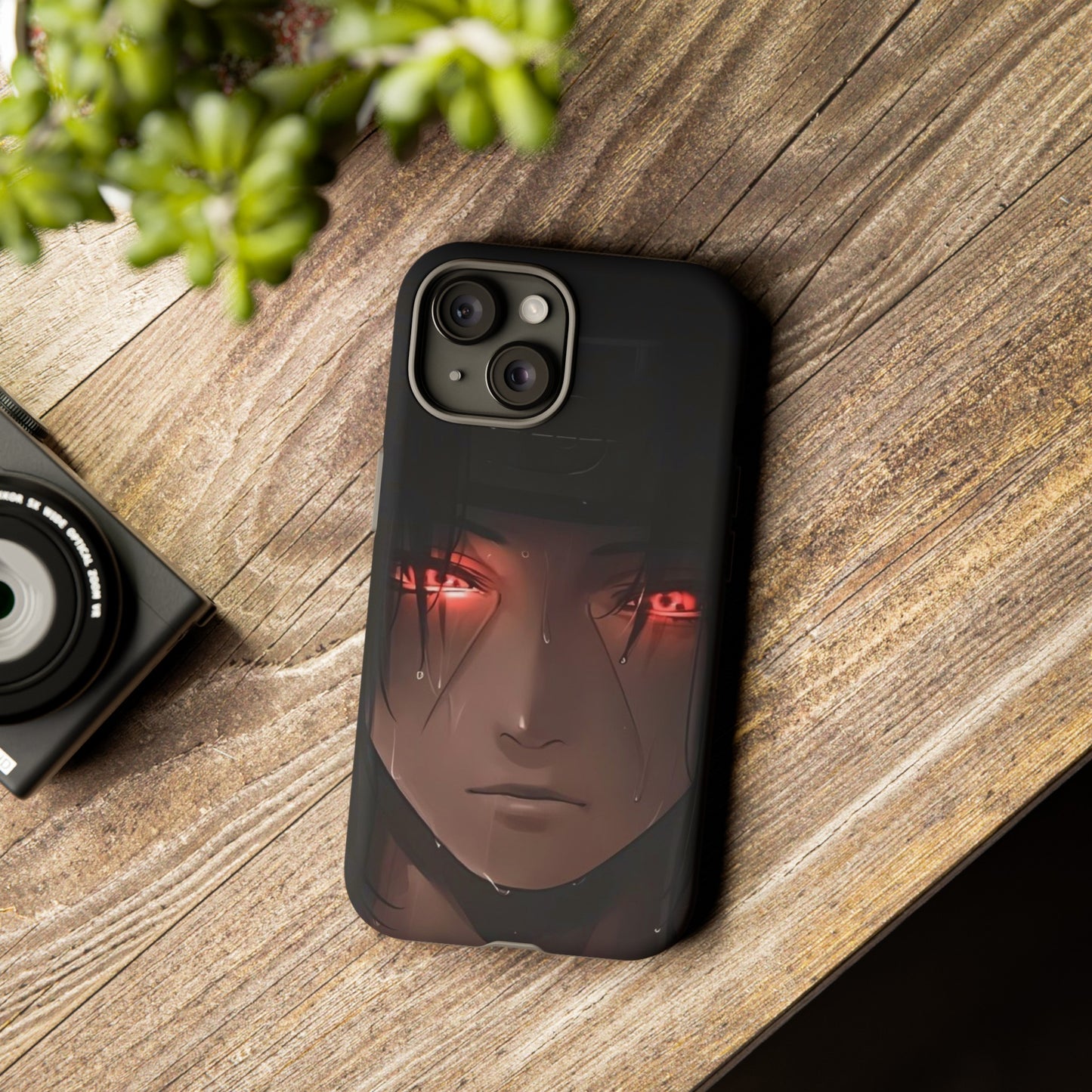 Itachi Uchiha Heavy Duty Phone Case | Anime Shockproof Protective Cover – #104