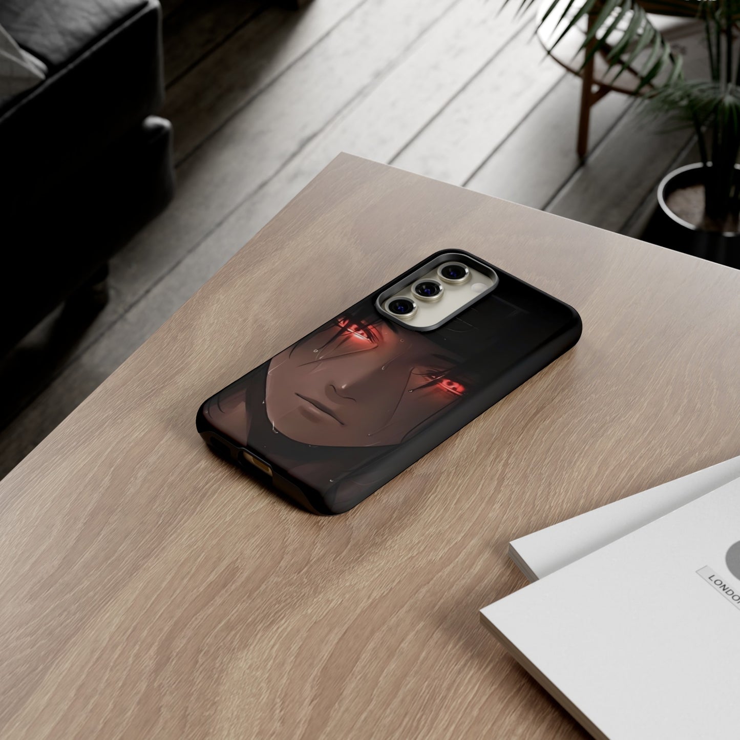 Itachi Uchiha Heavy Duty Phone Case | Anime Shockproof Protective Cover – #104