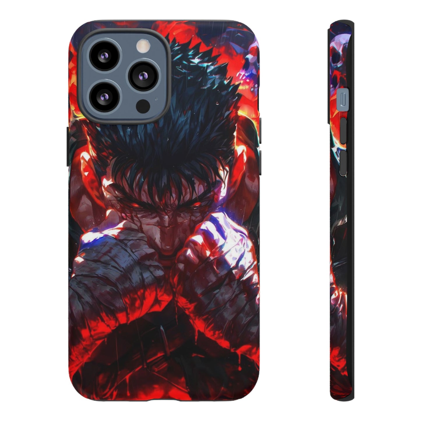 Berserk Guts Heavy Duty Phone Case | Anime Shockproof Protective Cover – #104