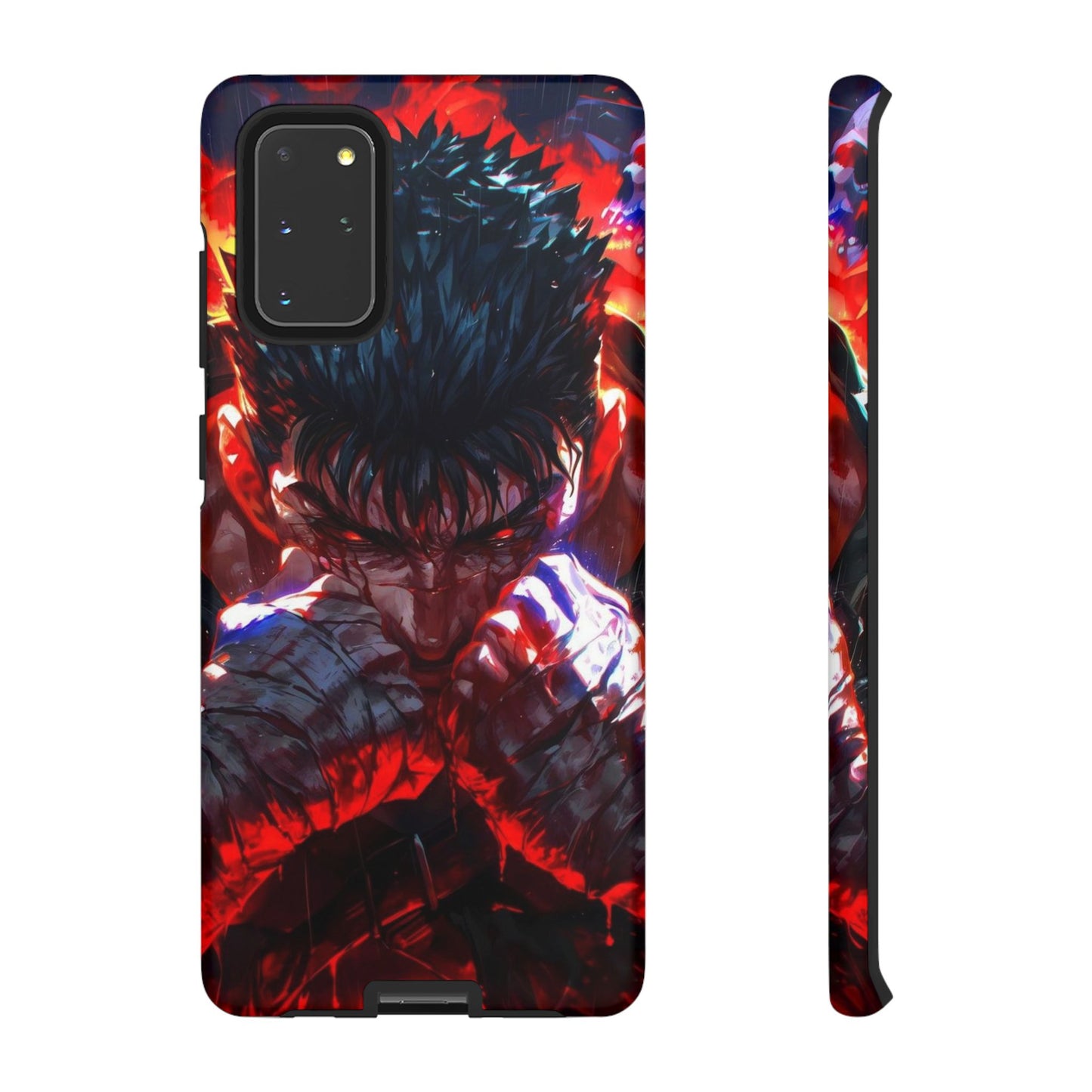 Berserk Guts Heavy Duty Phone Case | Anime Shockproof Protective Cover – #104
