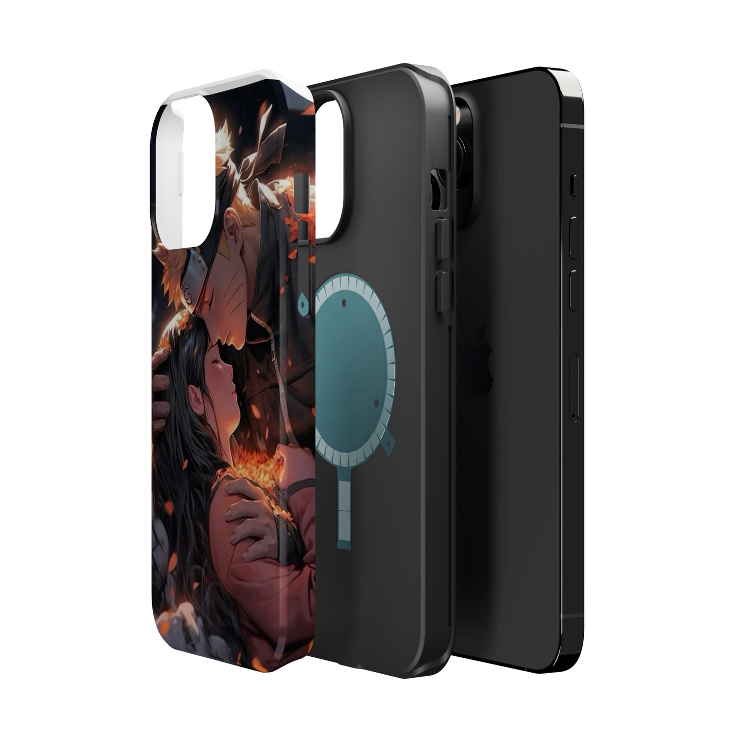 Naruto x Hinata MagSafe Heavy Duty Phone Case | Anime Magnetic Tough Cover – #104