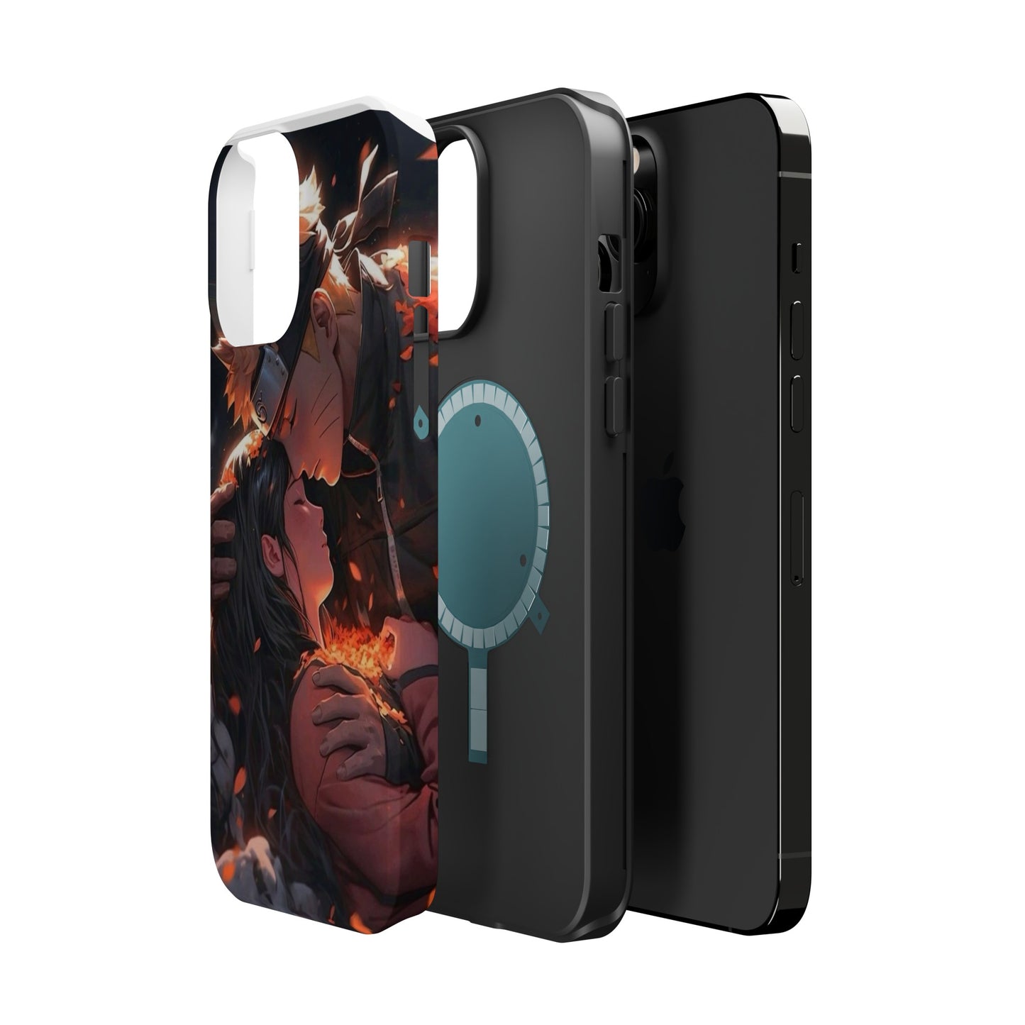 Naruto x Hinata MagSafe Heavy Duty Phone Case | Anime Magnetic Tough Cover – #104