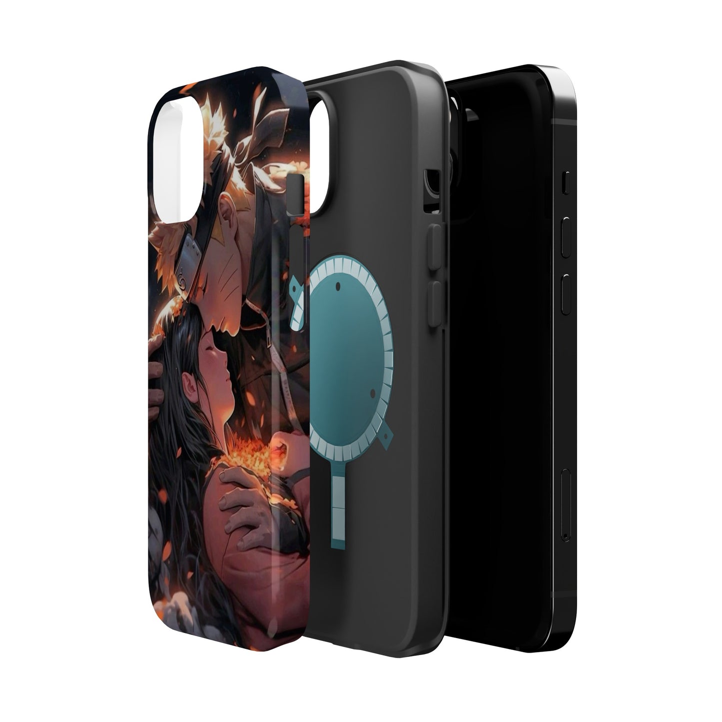 Naruto x Hinata MagSafe Heavy Duty Phone Case | Anime Magnetic Tough Cover – #104
