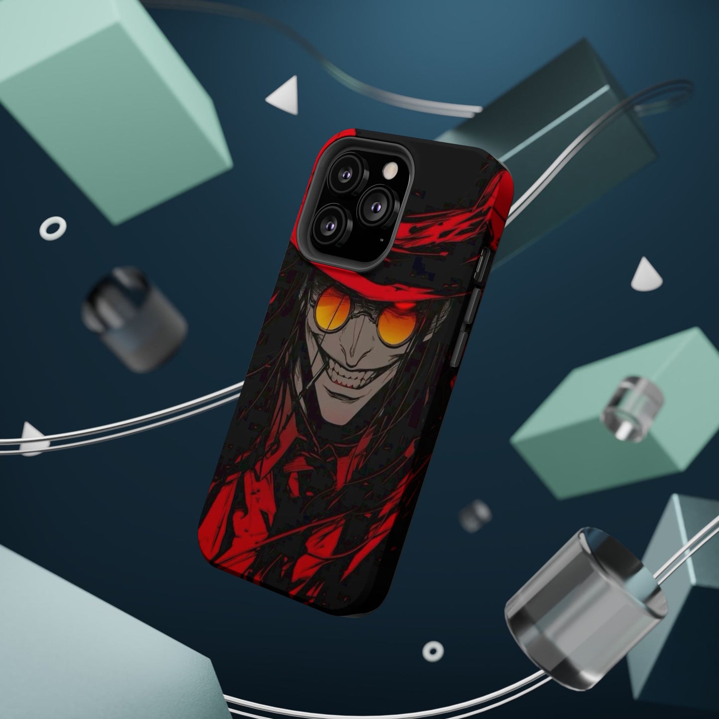 Hellsing Alucard MagSafe Magnetic Tough Phone Case | Anime Heavy Duty Cover – #104