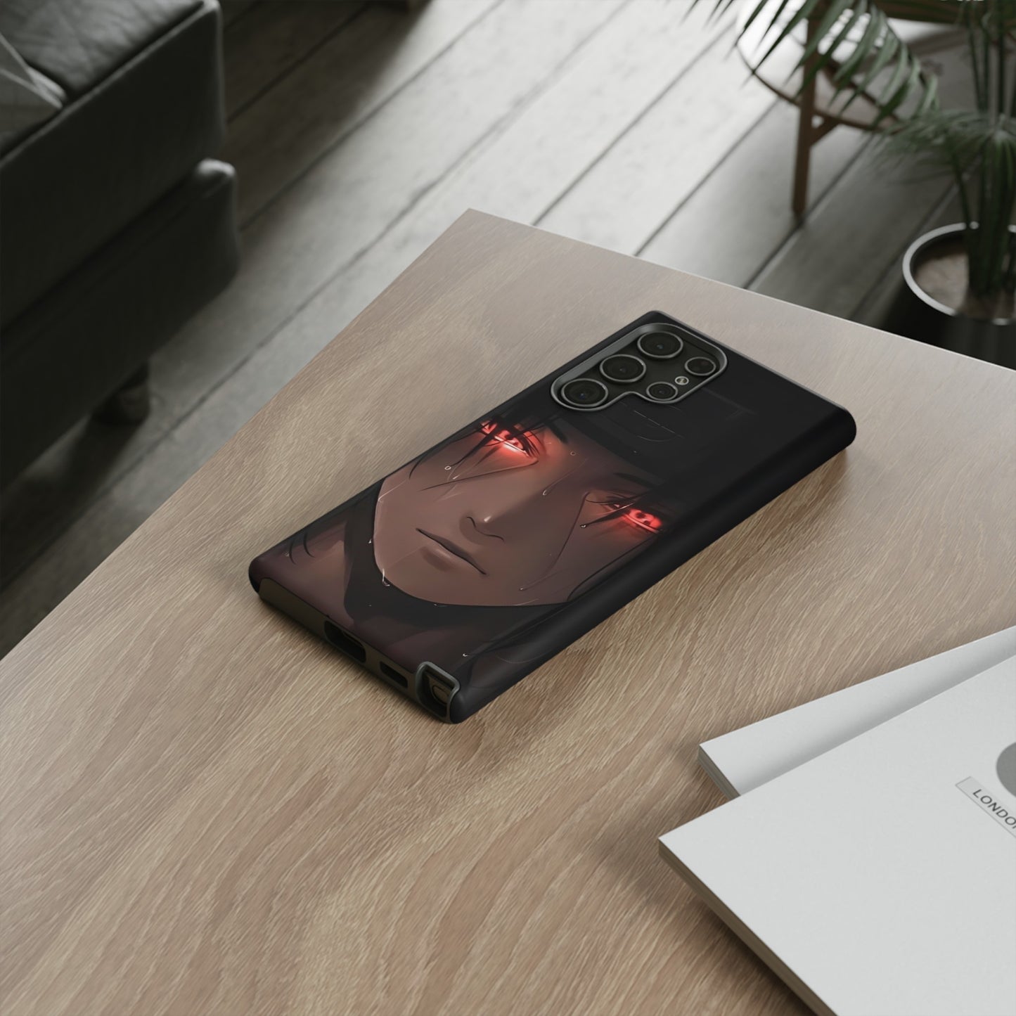 Itachi Uchiha Heavy Duty Phone Case | Anime Shockproof Protective Cover – #104