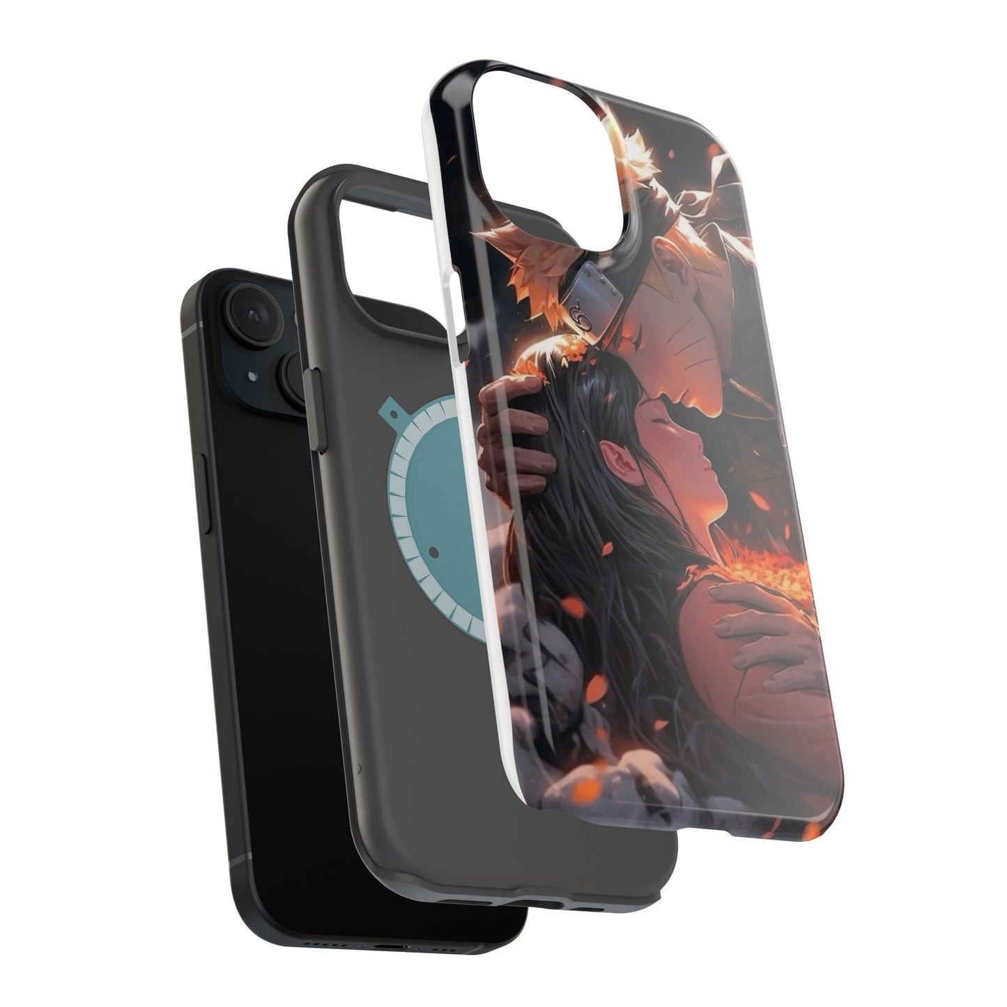 Naruto x Hinata MagSafe Heavy Duty Phone Case | Anime Magnetic Tough Cover – #104