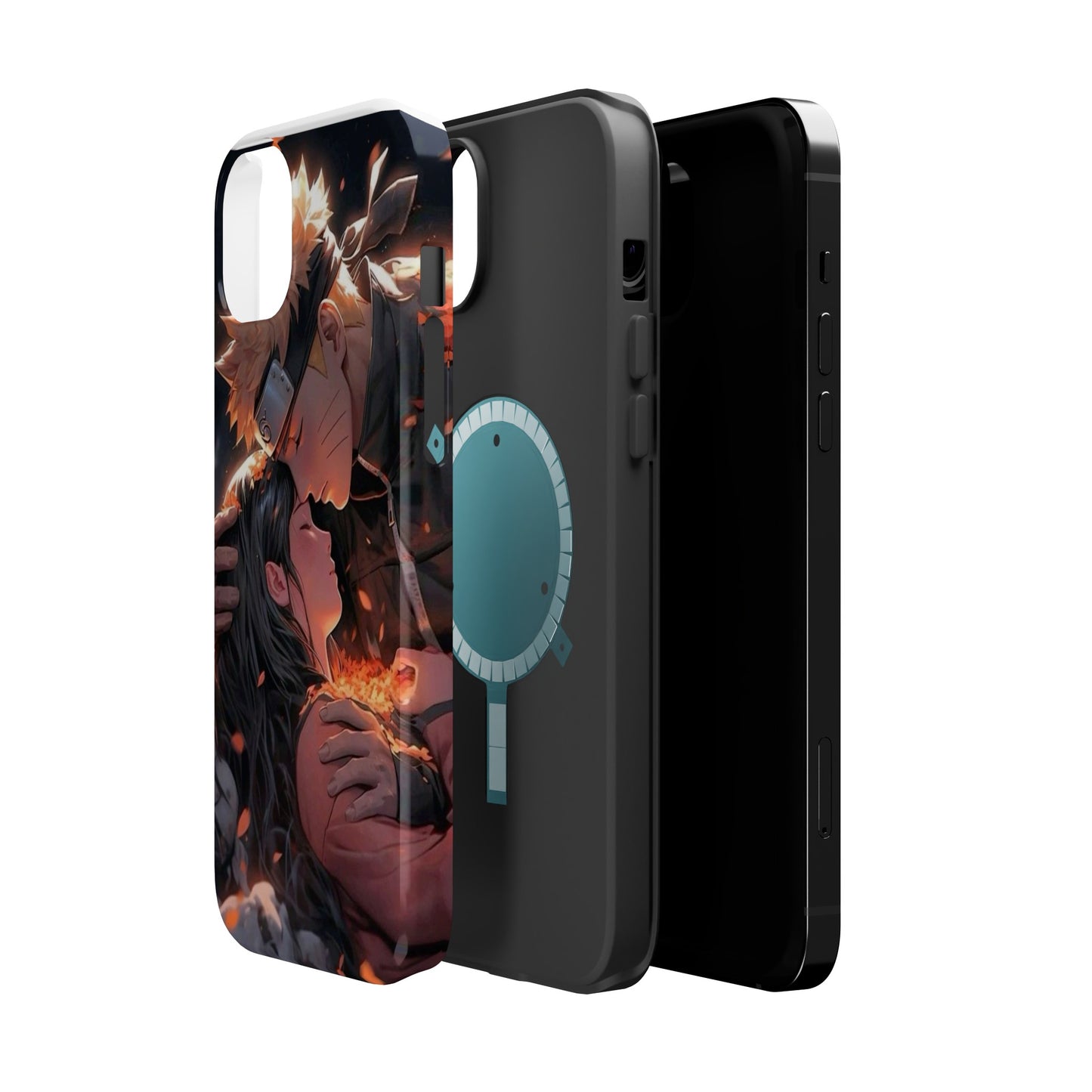 Naruto x Hinata MagSafe Heavy Duty Phone Case | Anime Magnetic Tough Cover – #104