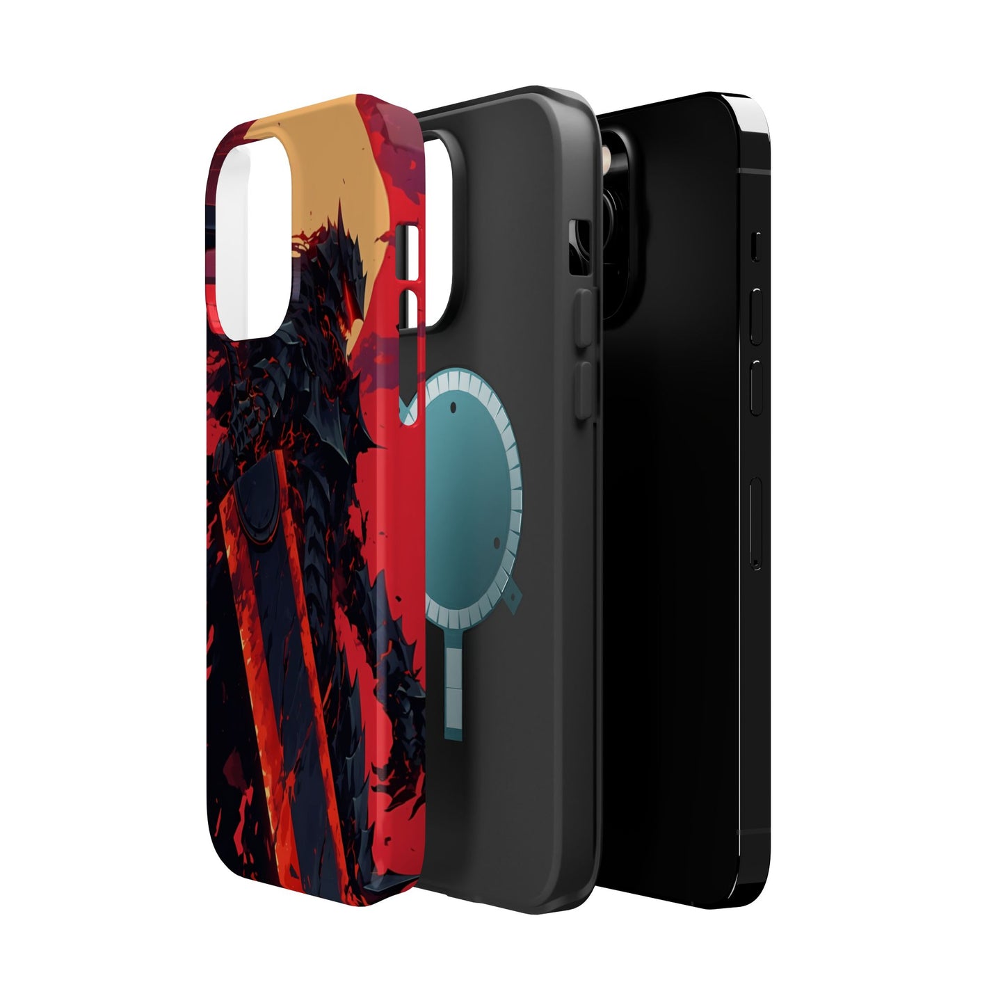 Berserk Guts MagSafe Heavy Duty Phone Case | Anime Magnetic Tough Cover – #104