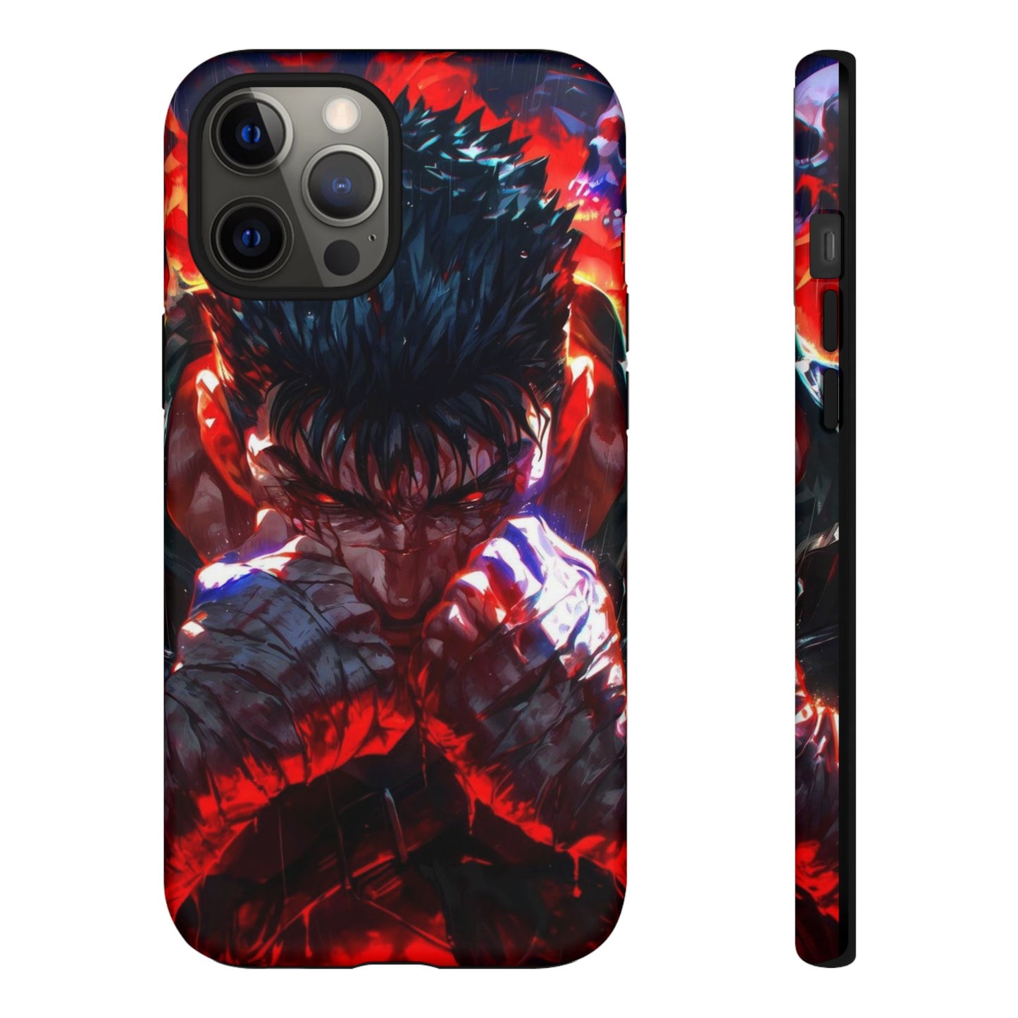 Berserk Guts Heavy Duty Phone Case | Anime Shockproof Protective Cover – #104