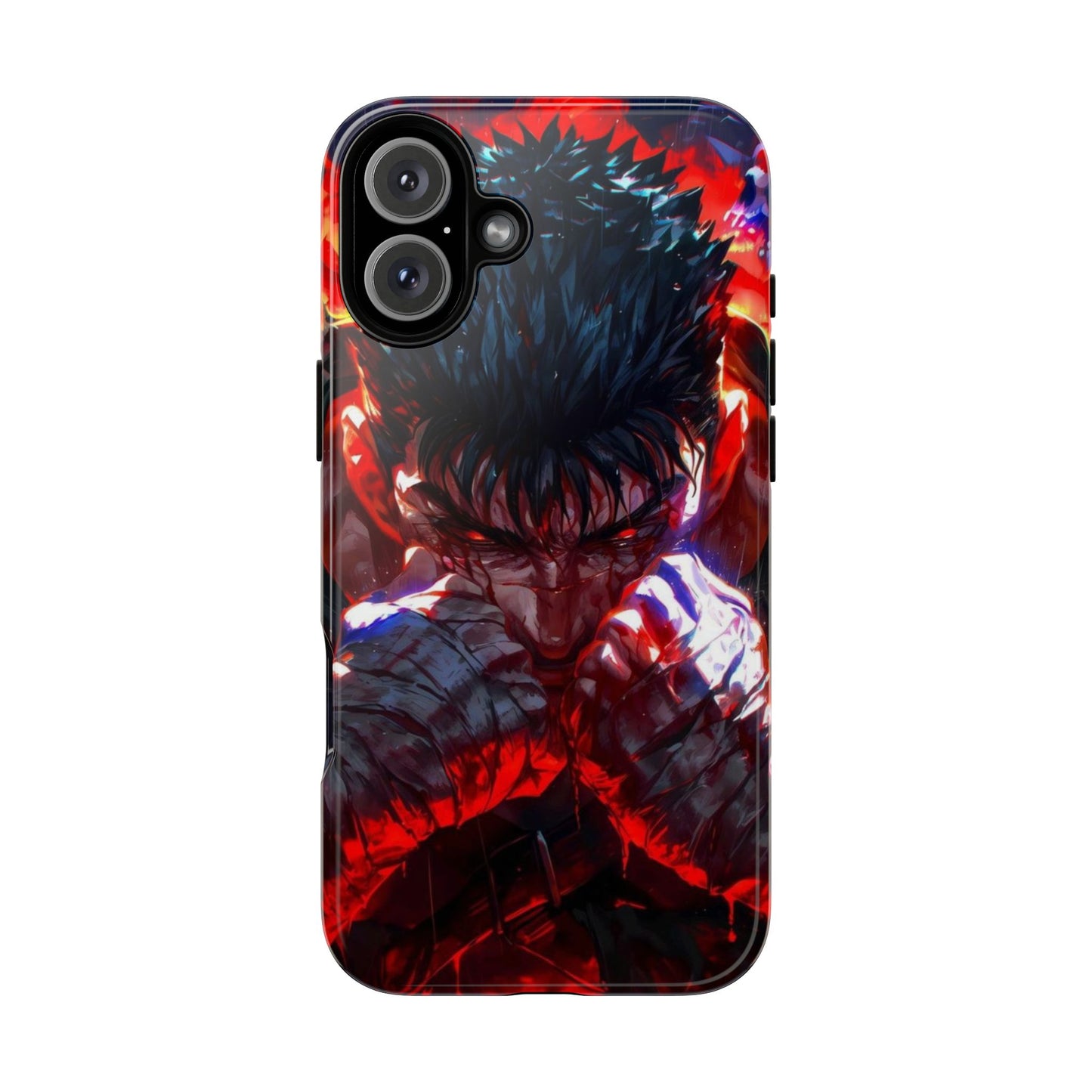Berserk Guts Heavy Duty Phone Case | Anime Shockproof Protective Cover – #104