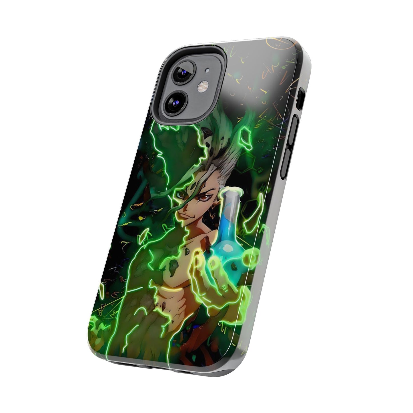 Dr. Stone Senku Tough Phone Case | Anime Heavy Duty Protective Cover – #104
