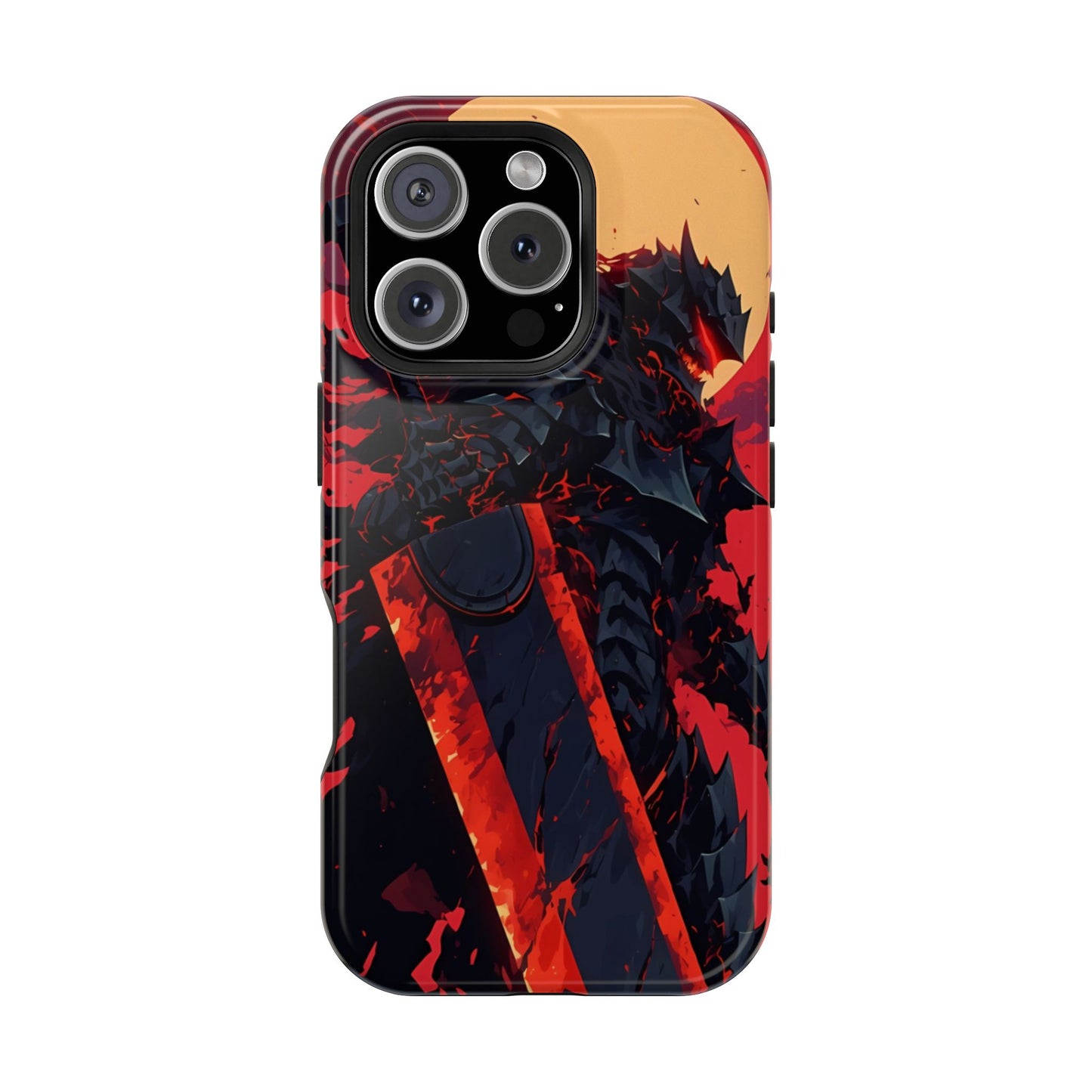 Berserk Guts MagSafe Heavy Duty Phone Case | Anime Magnetic Tough Cover – #104