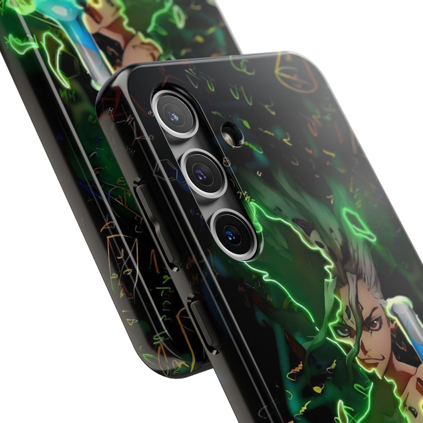 Dr. Stone Senku Tough Phone Case | Anime Heavy Duty Protective Cover – #104