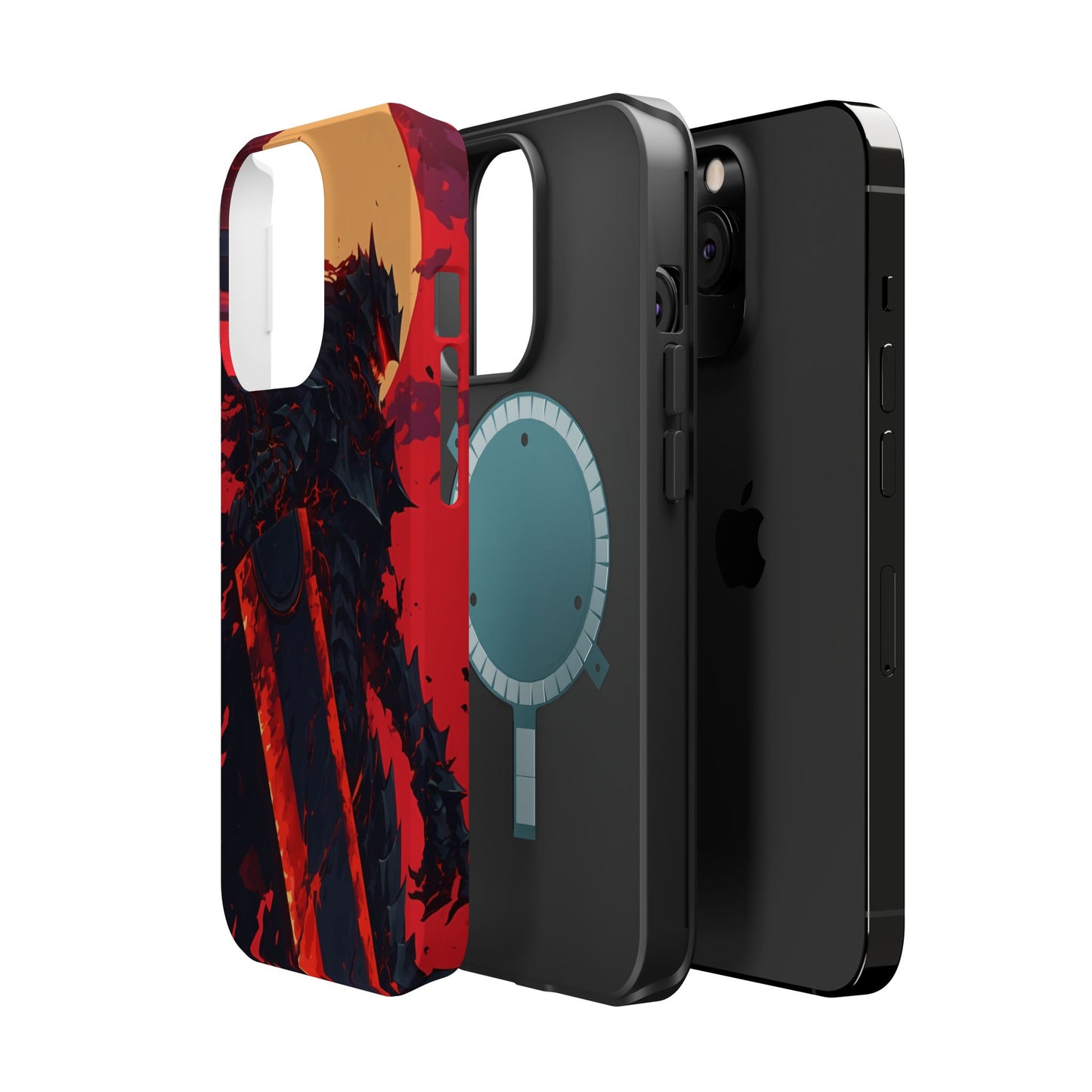 Berserk Guts MagSafe Heavy Duty Phone Case | Anime Magnetic Tough Cover – #104