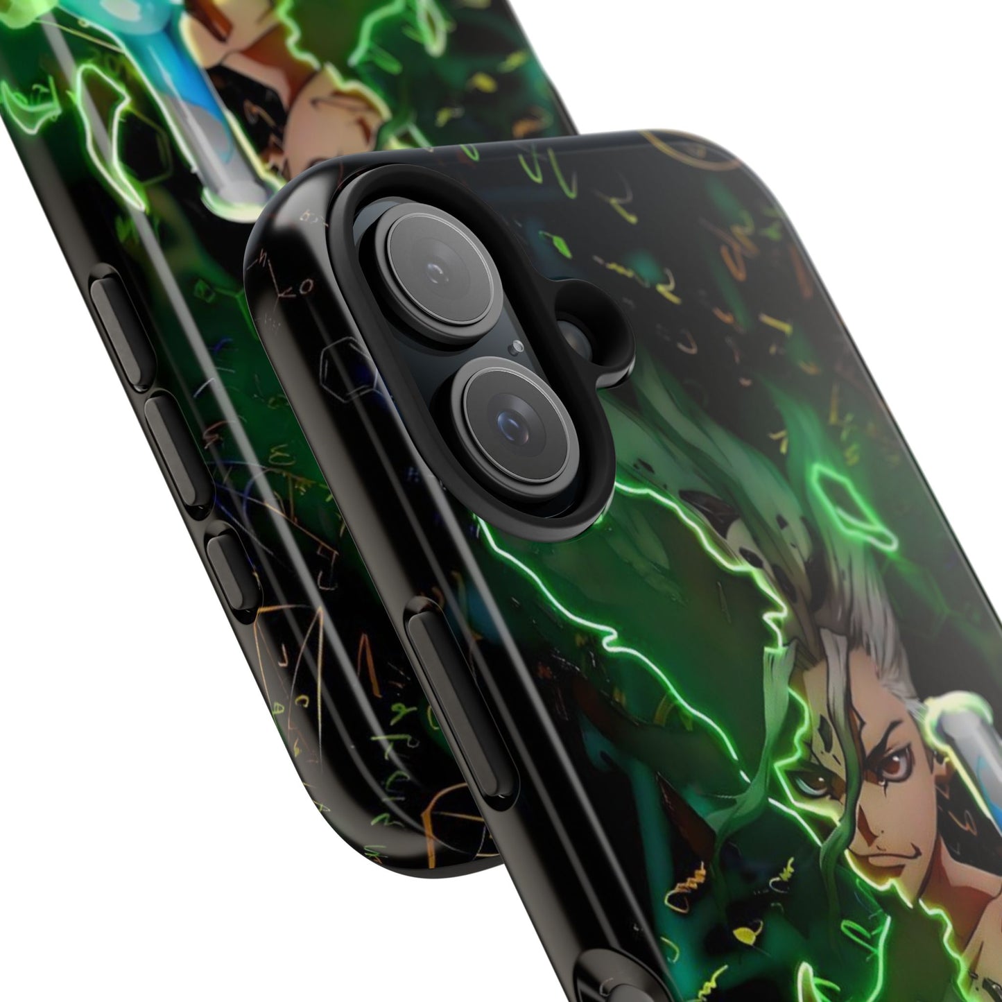 Dr. Stone Senku Tough Phone Case | Anime Heavy Duty Protective Cover – #104