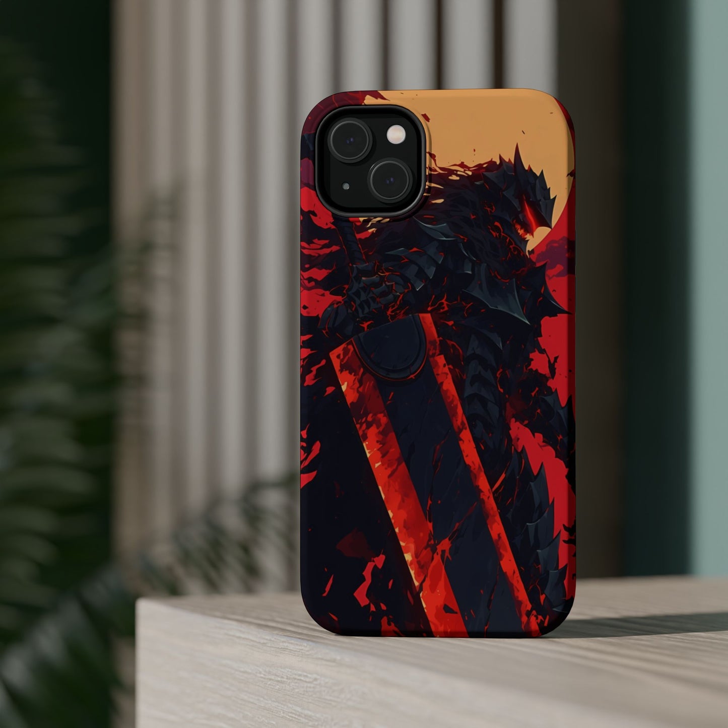 Berserk Guts MagSafe Heavy Duty Phone Case | Anime Magnetic Tough Cover – #104