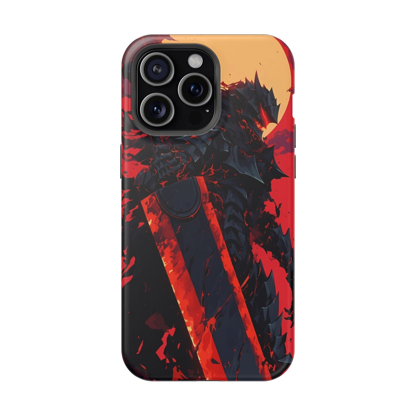 Berserk Guts MagSafe Heavy Duty Phone Case | Anime Magnetic Tough Cover – #104