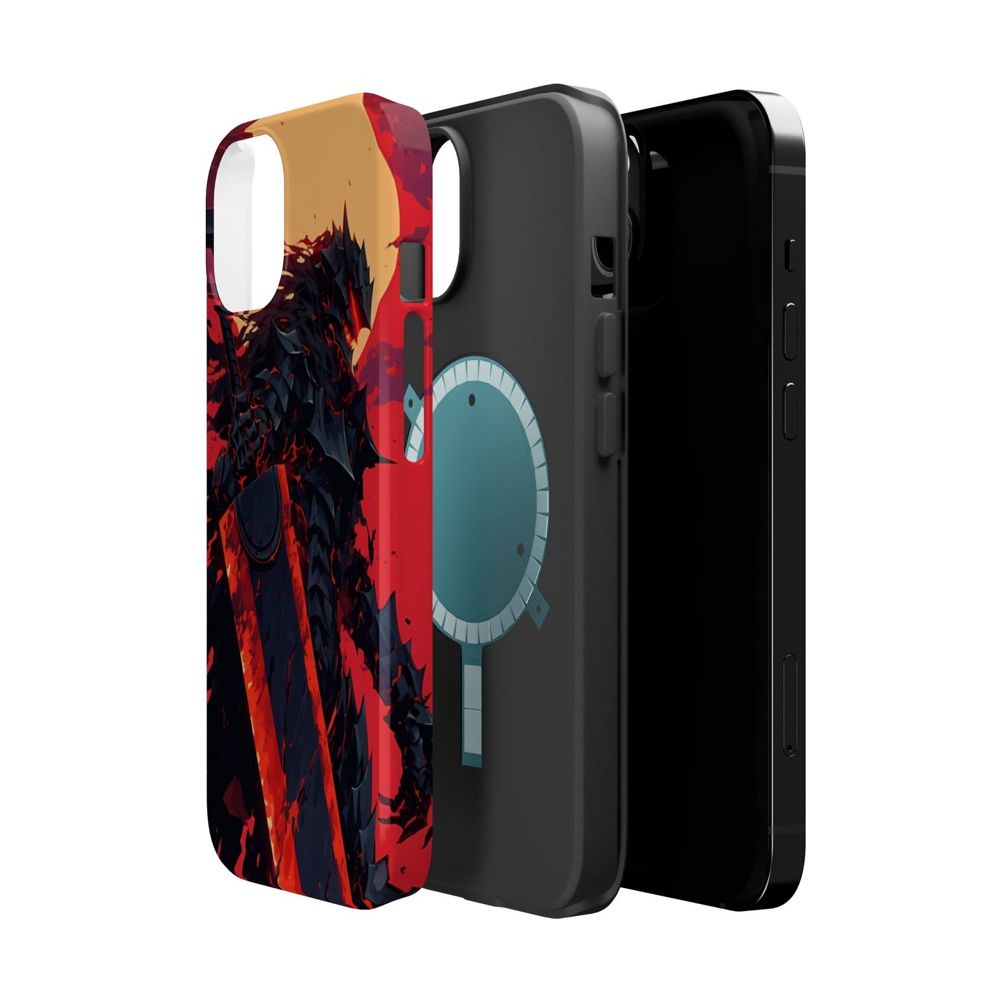 Berserk Guts MagSafe Heavy Duty Phone Case | Anime Magnetic Tough Cover – #104