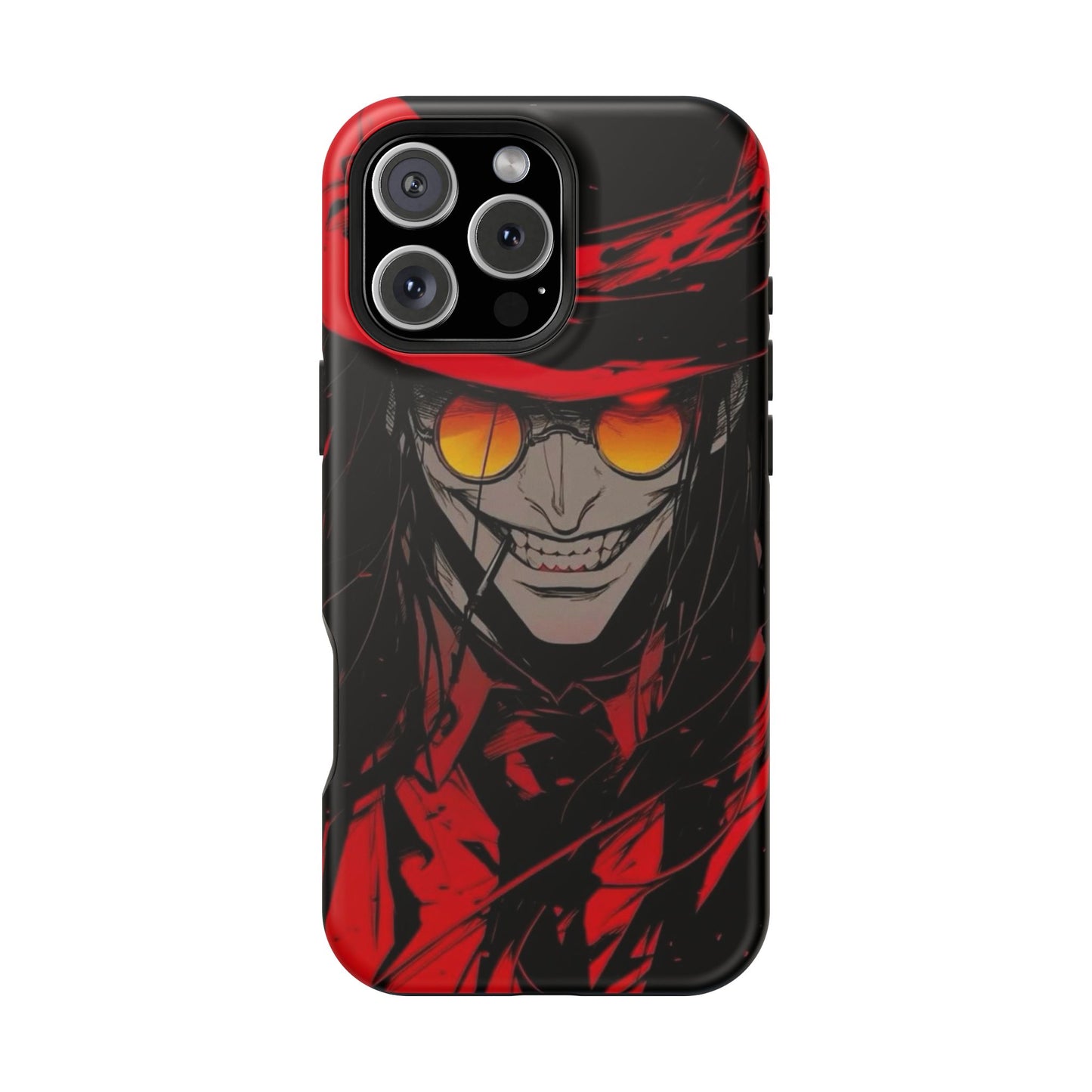 Hellsing Alucard MagSafe Magnetic Tough Phone Case | Anime Heavy Duty Cover – #104
