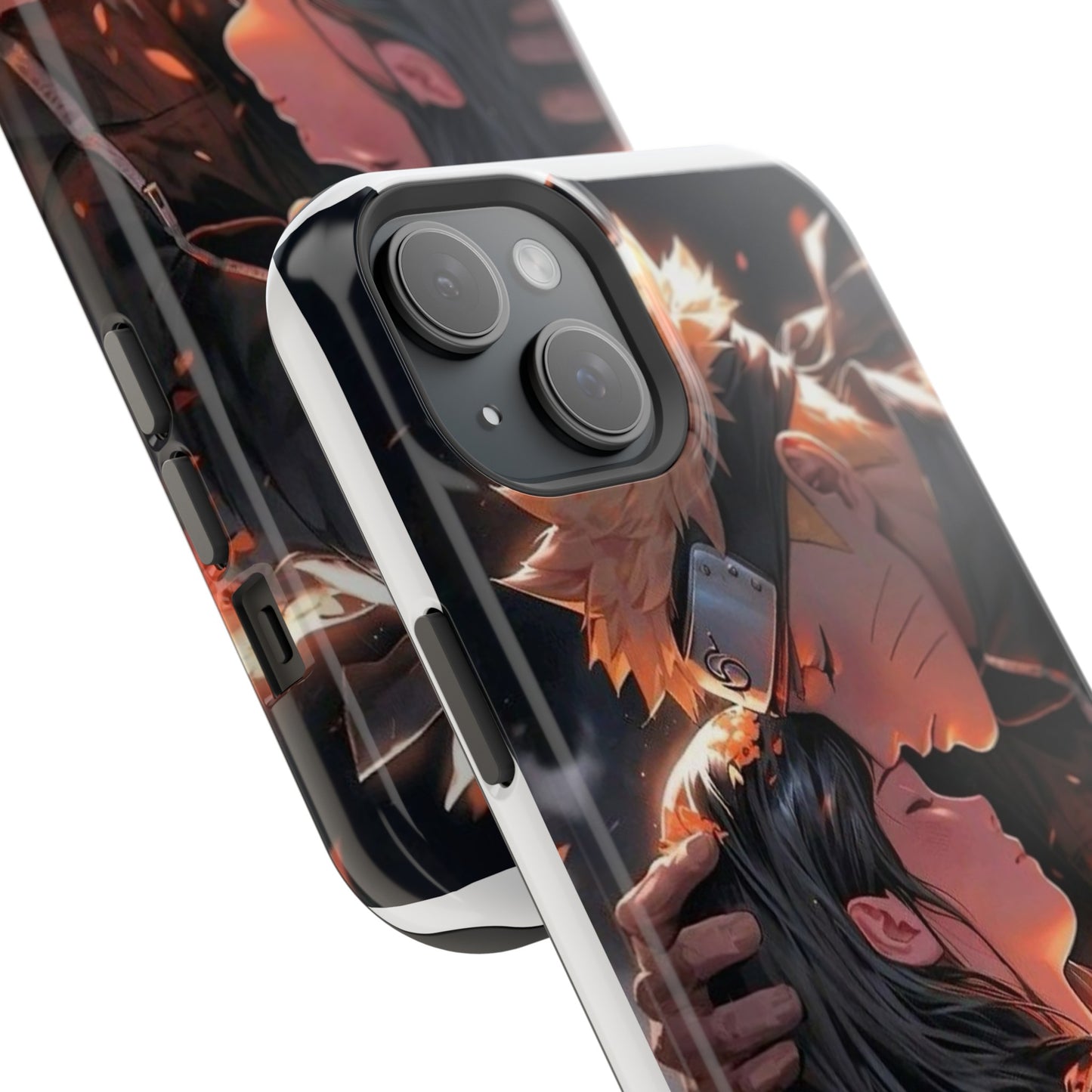 Naruto x Hinata MagSafe Heavy Duty Phone Case | Anime Magnetic Tough Cover – #104