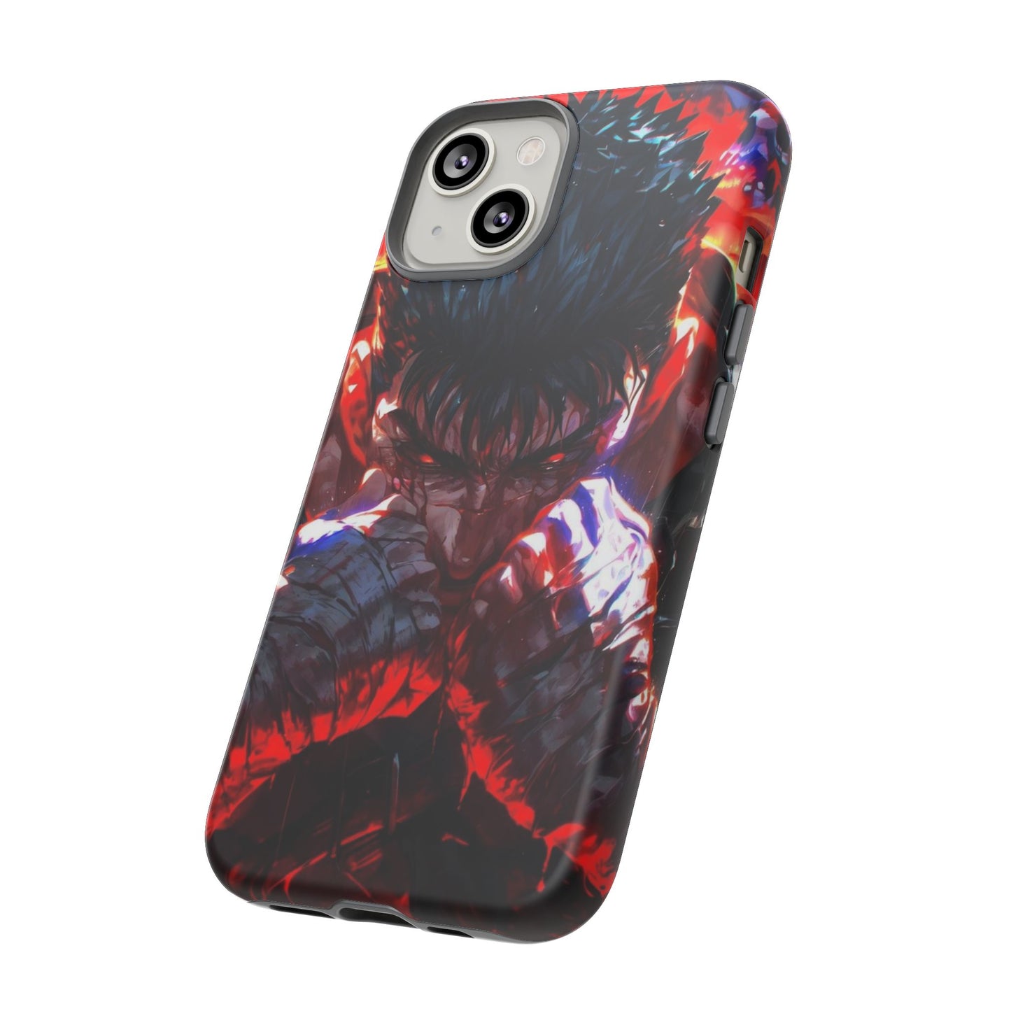 Berserk Guts Heavy Duty Phone Case | Anime Shockproof Protective Cover – #104