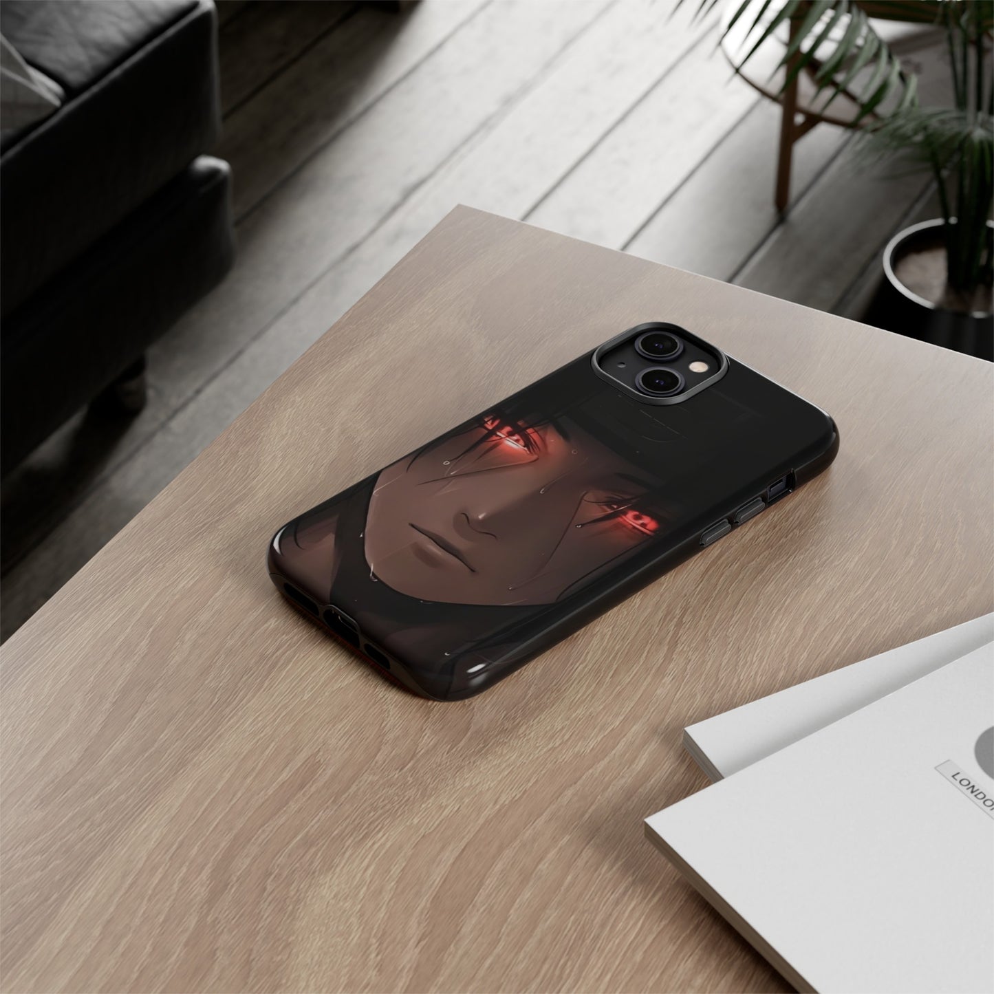 Itachi Uchiha Heavy Duty Phone Case | Anime Shockproof Protective Cover – #104