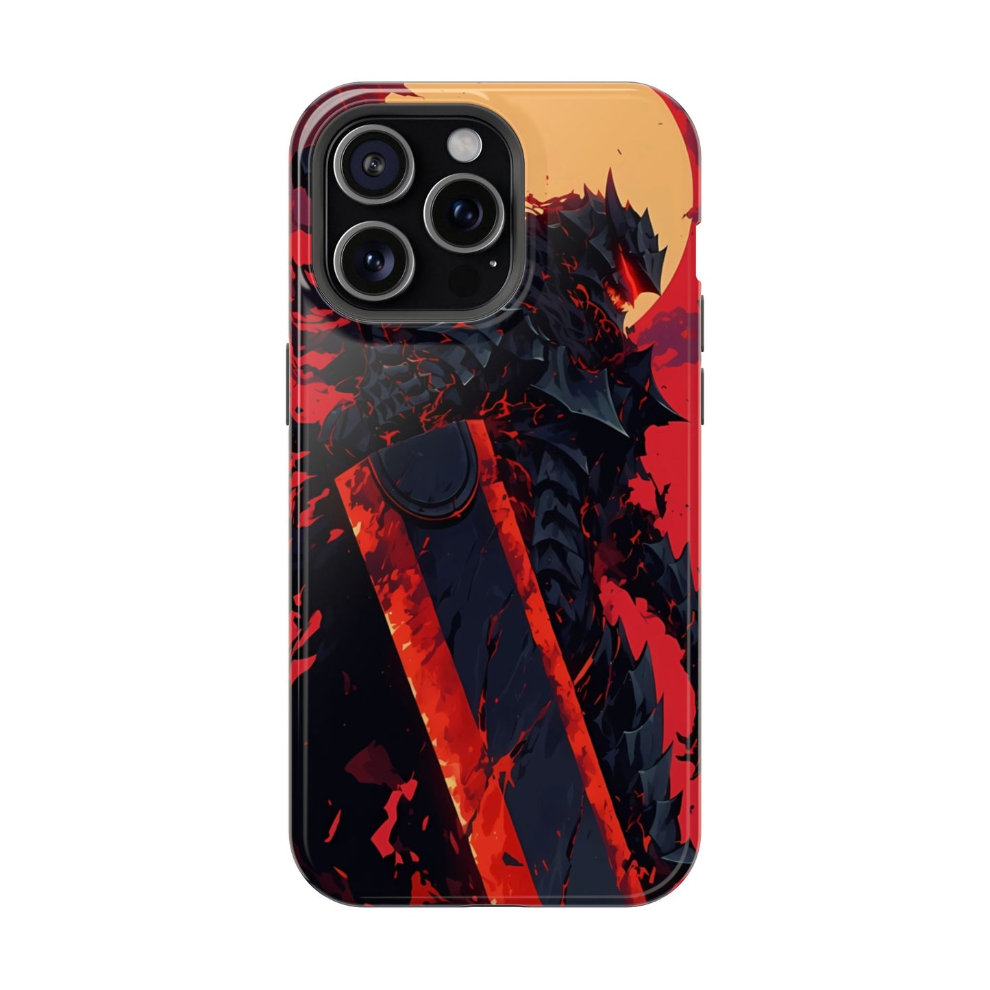 Berserk Guts MagSafe Heavy Duty Phone Case | Anime Magnetic Tough Cover – #104