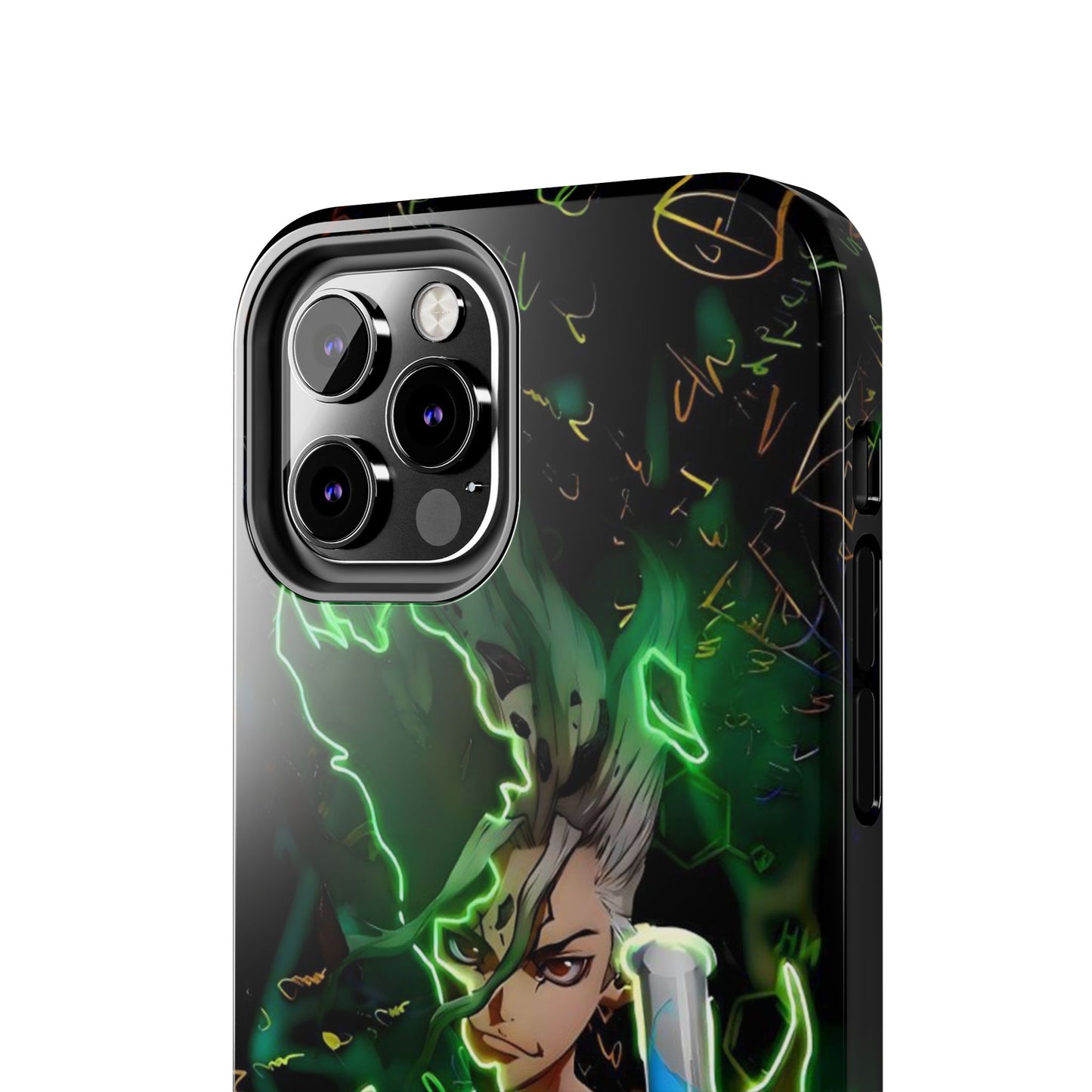 Dr. Stone Senku Tough Phone Case | Anime Heavy Duty Protective Cover – #104