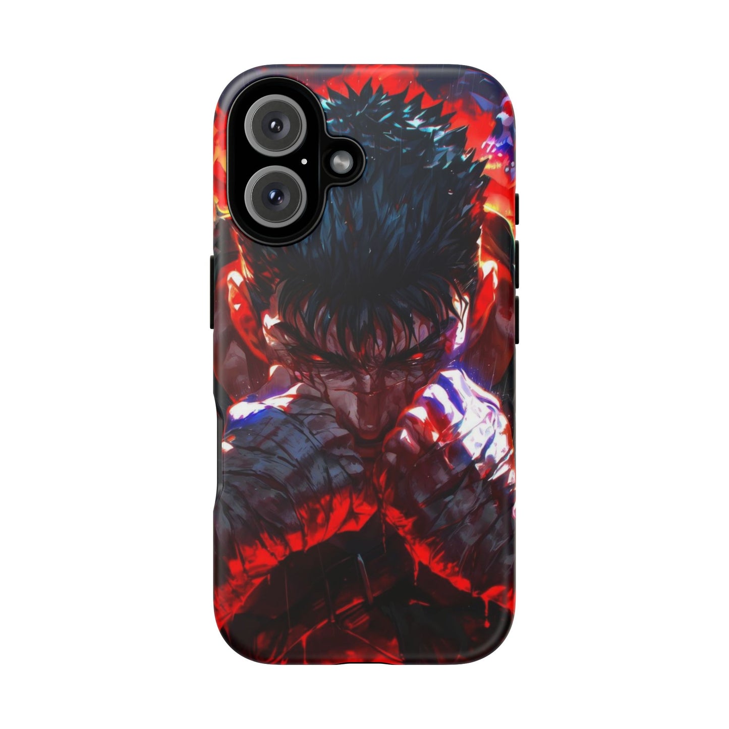 Berserk Guts Heavy Duty Phone Case | Anime Shockproof Protective Cover – #104