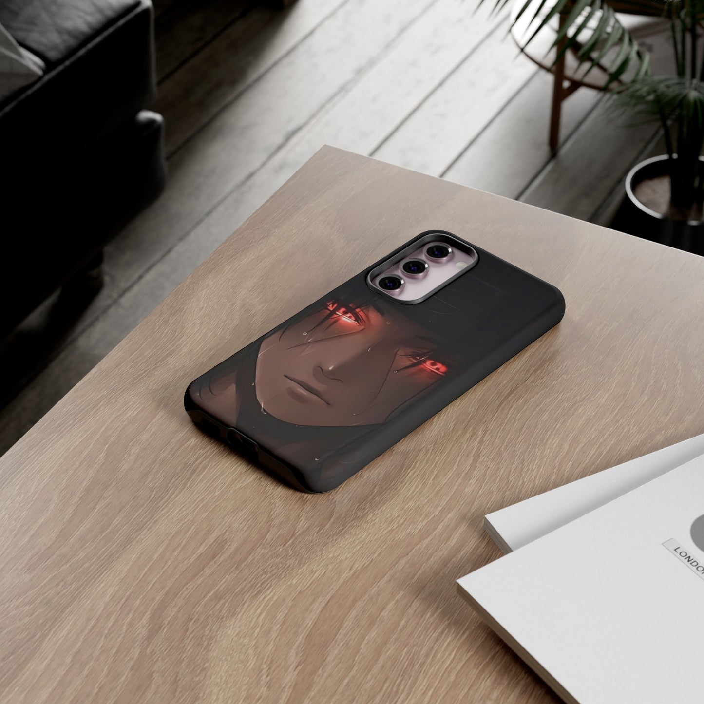 Itachi Uchiha Heavy Duty Phone Case | Anime Shockproof Protective Cover – #104