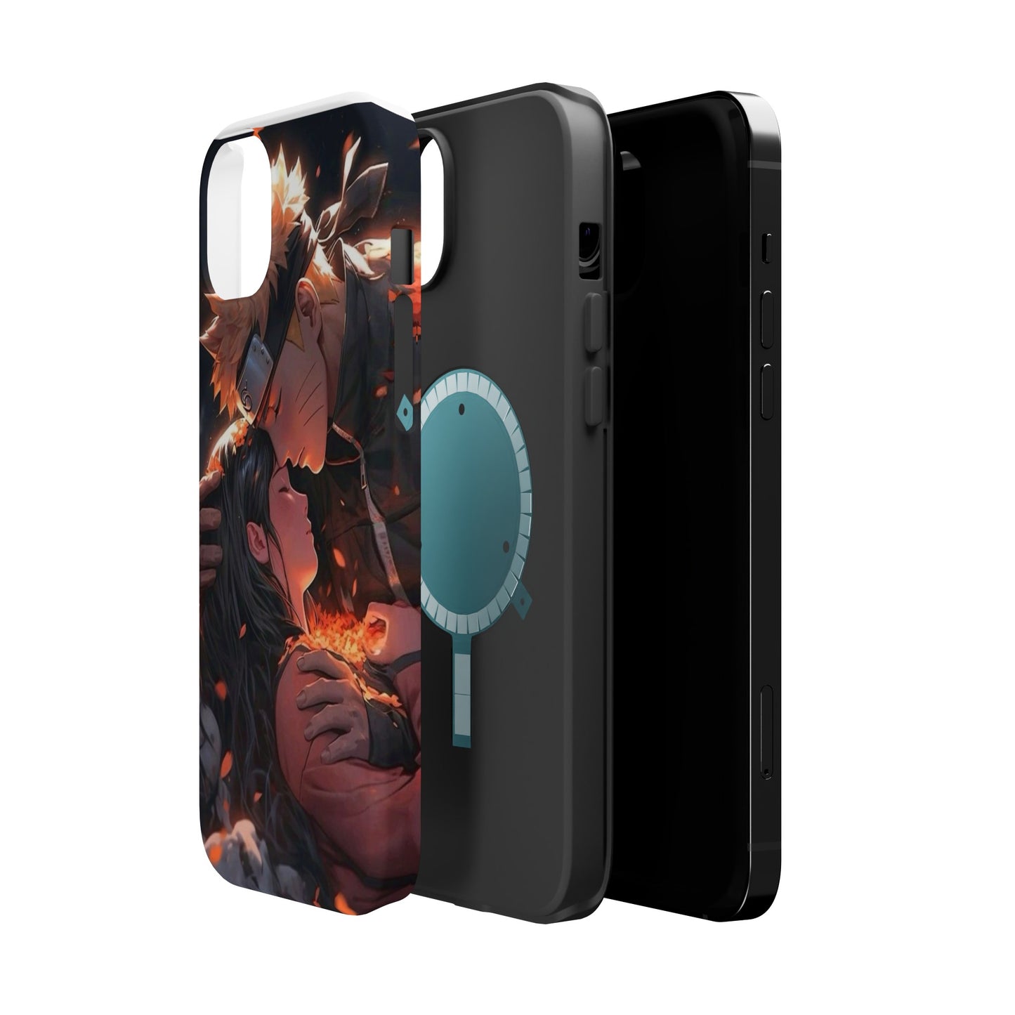 Naruto x Hinata MagSafe Heavy Duty Phone Case | Anime Magnetic Tough Cover – #104