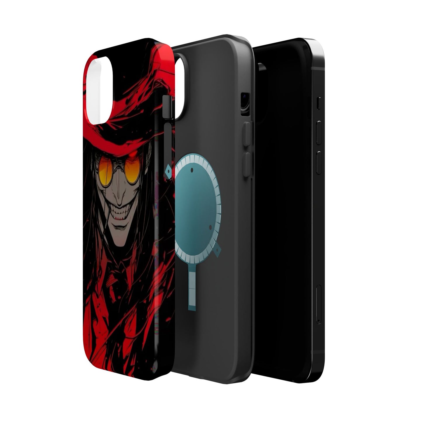 Hellsing Alucard MagSafe Magnetic Tough Phone Case | Anime Heavy Duty Cover – #104