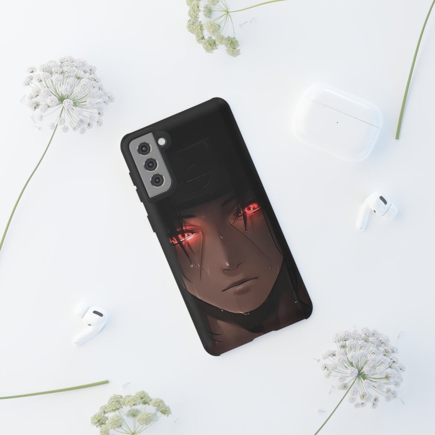 Itachi Uchiha Heavy Duty Phone Case | Anime Shockproof Protective Cover – #104