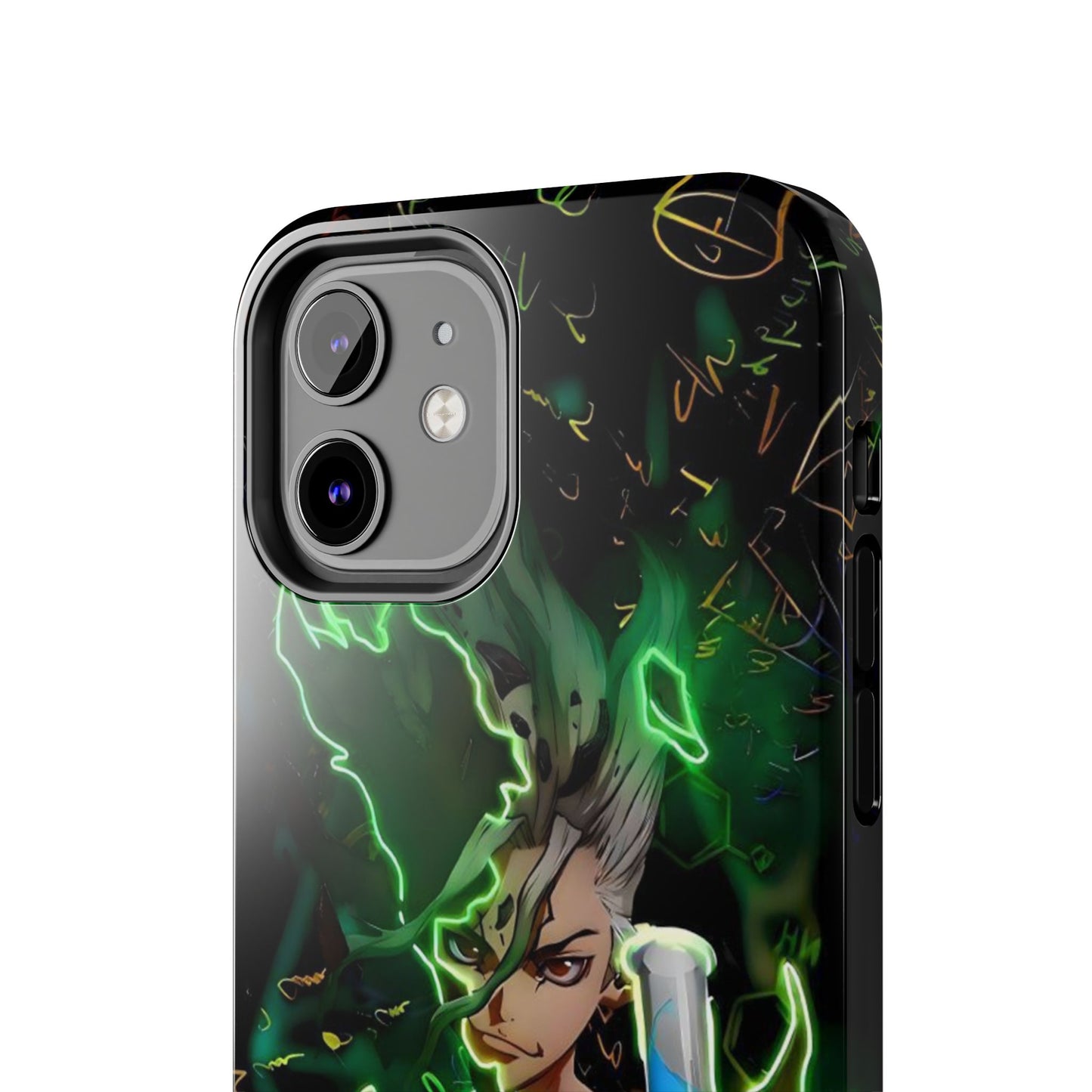 Dr. Stone Senku Tough Phone Case | Anime Heavy Duty Protective Cover – #104