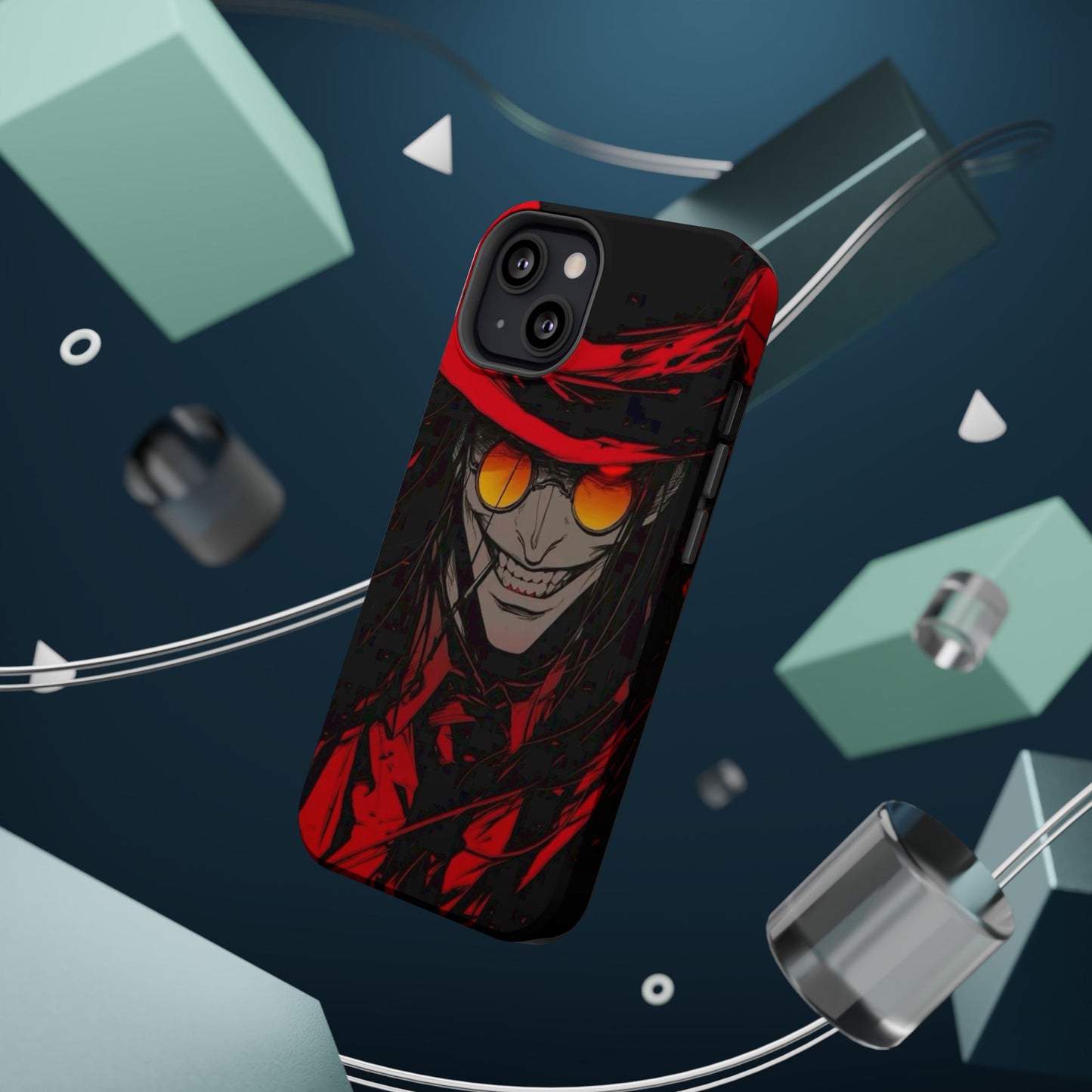 Hellsing Alucard MagSafe Magnetic Tough Phone Case | Anime Heavy Duty Cover – #104