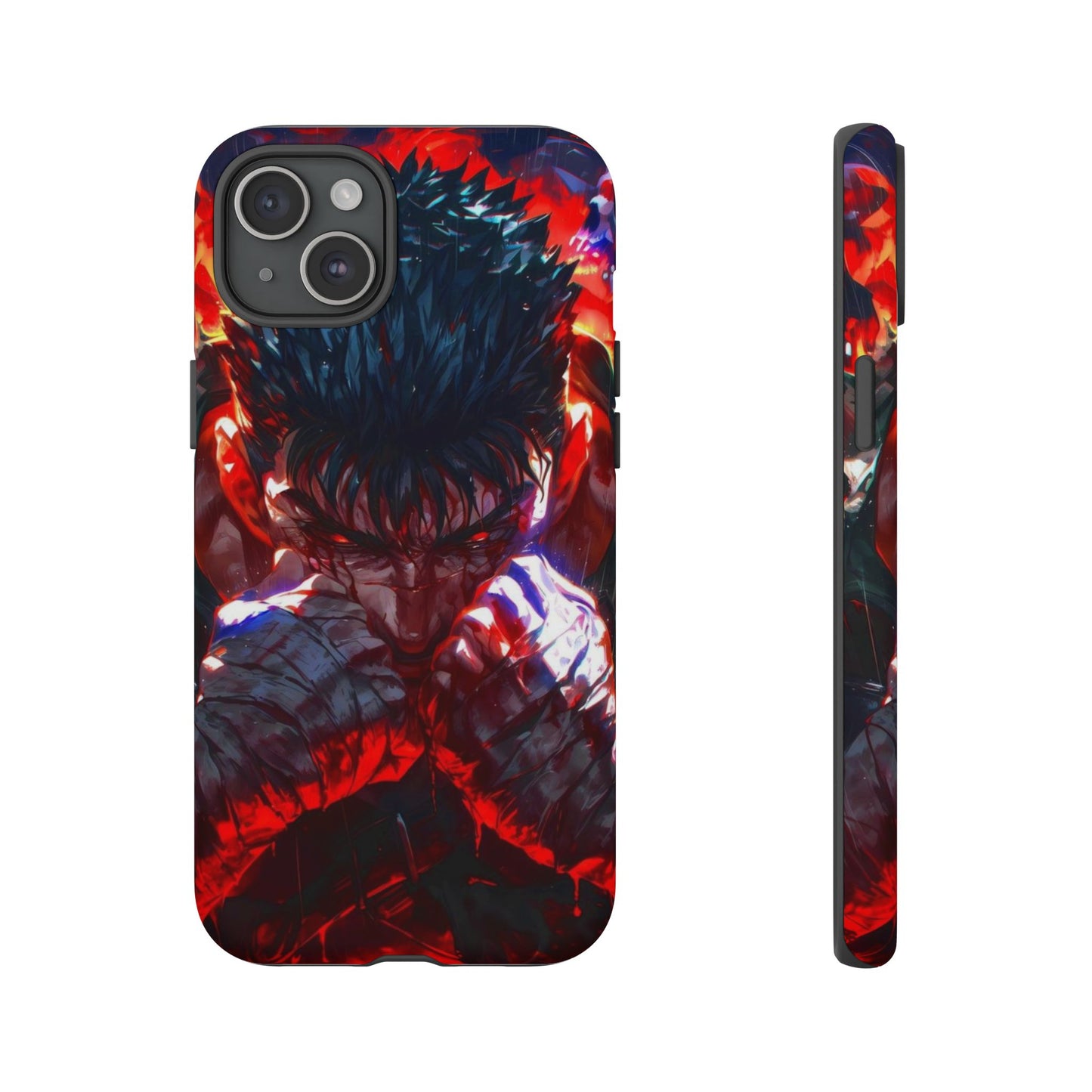 Berserk Guts Heavy Duty Phone Case | Anime Shockproof Protective Cover – #104