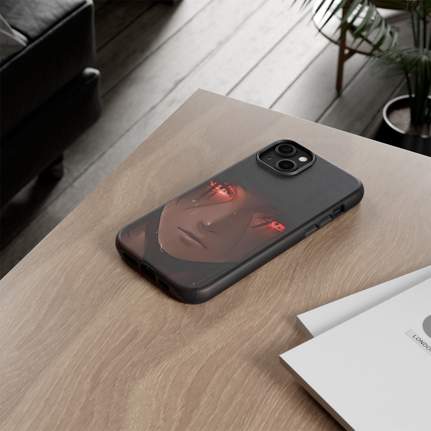 Itachi Uchiha Heavy Duty Phone Case | Anime Shockproof Protective Cover – #104