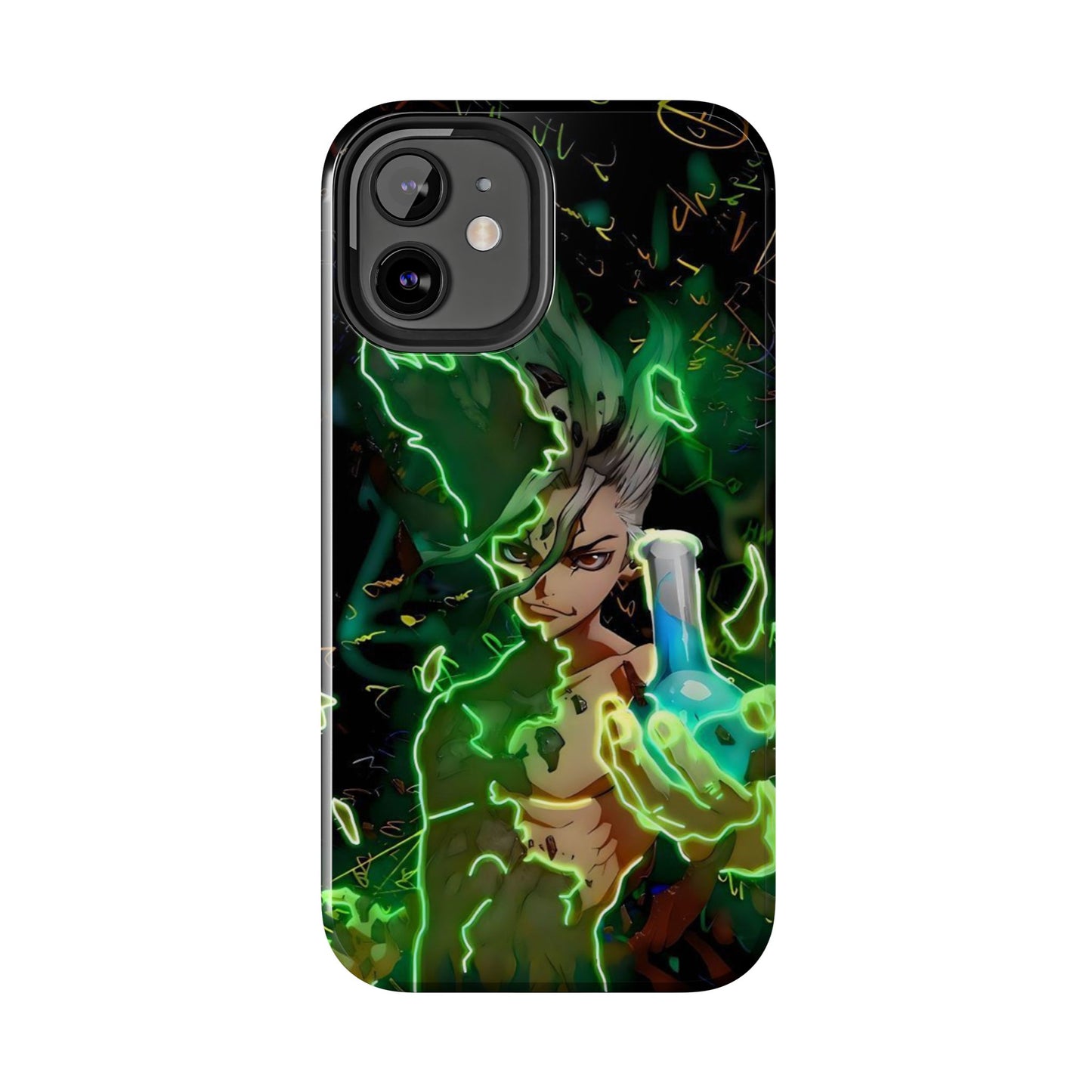 Dr. Stone Senku Tough Phone Case | Anime Heavy Duty Protective Cover – #104