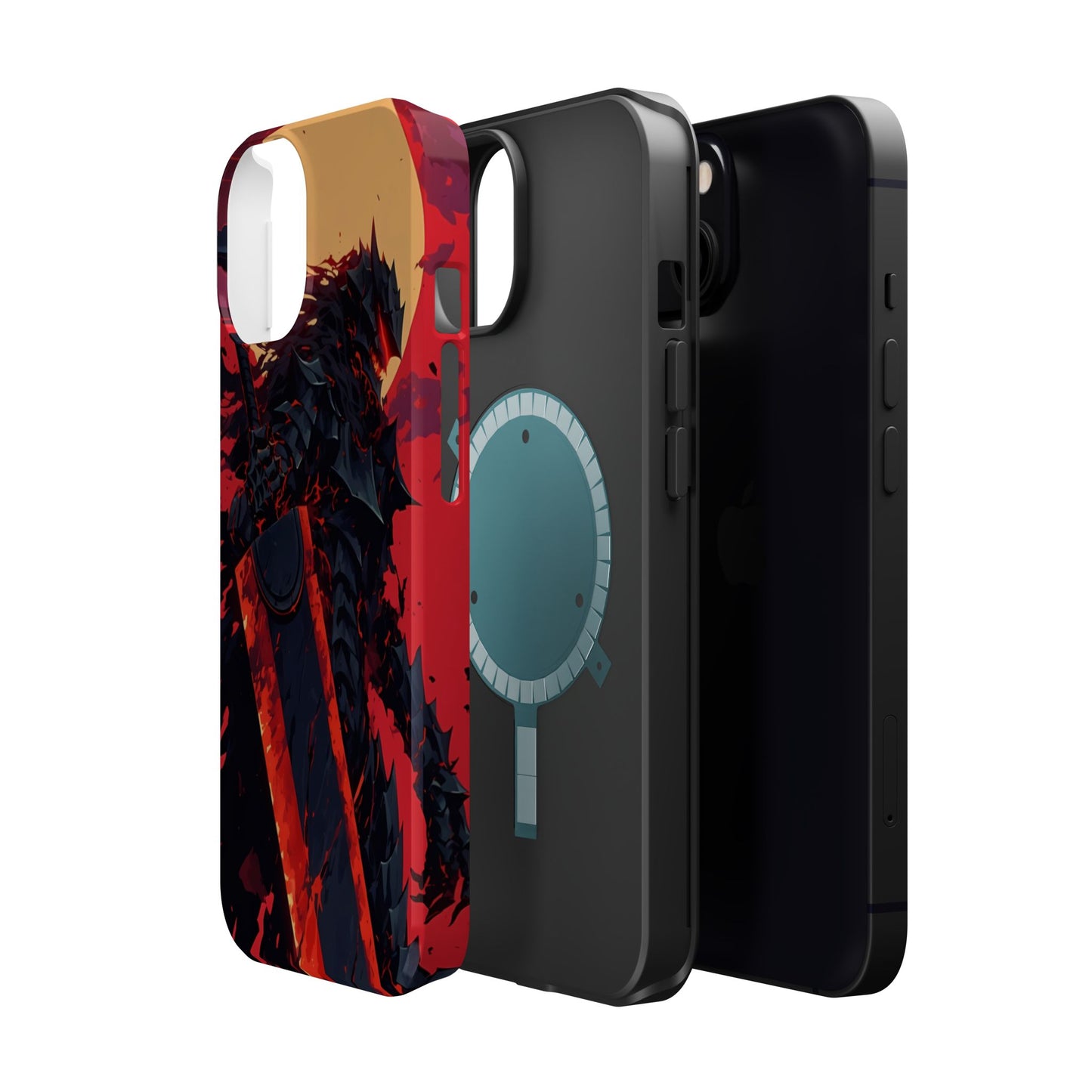 Berserk Guts MagSafe Heavy Duty Phone Case | Anime Magnetic Tough Cover – #104