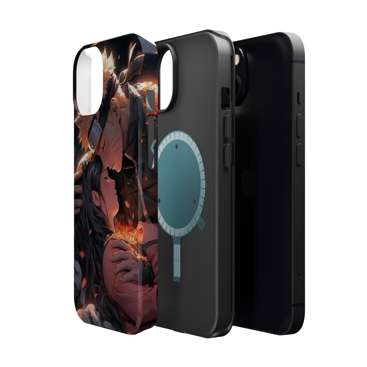 Naruto x Hinata MagSafe Heavy Duty Phone Case | Anime Magnetic Tough Cover – #104
