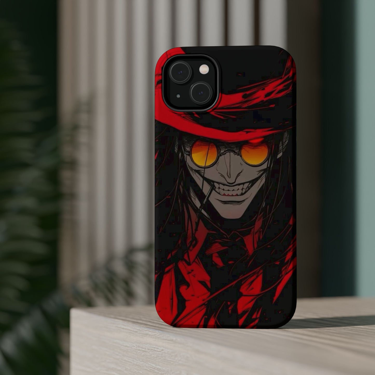Hellsing Alucard MagSafe Magnetic Tough Phone Case | Anime Heavy Duty Cover – #104