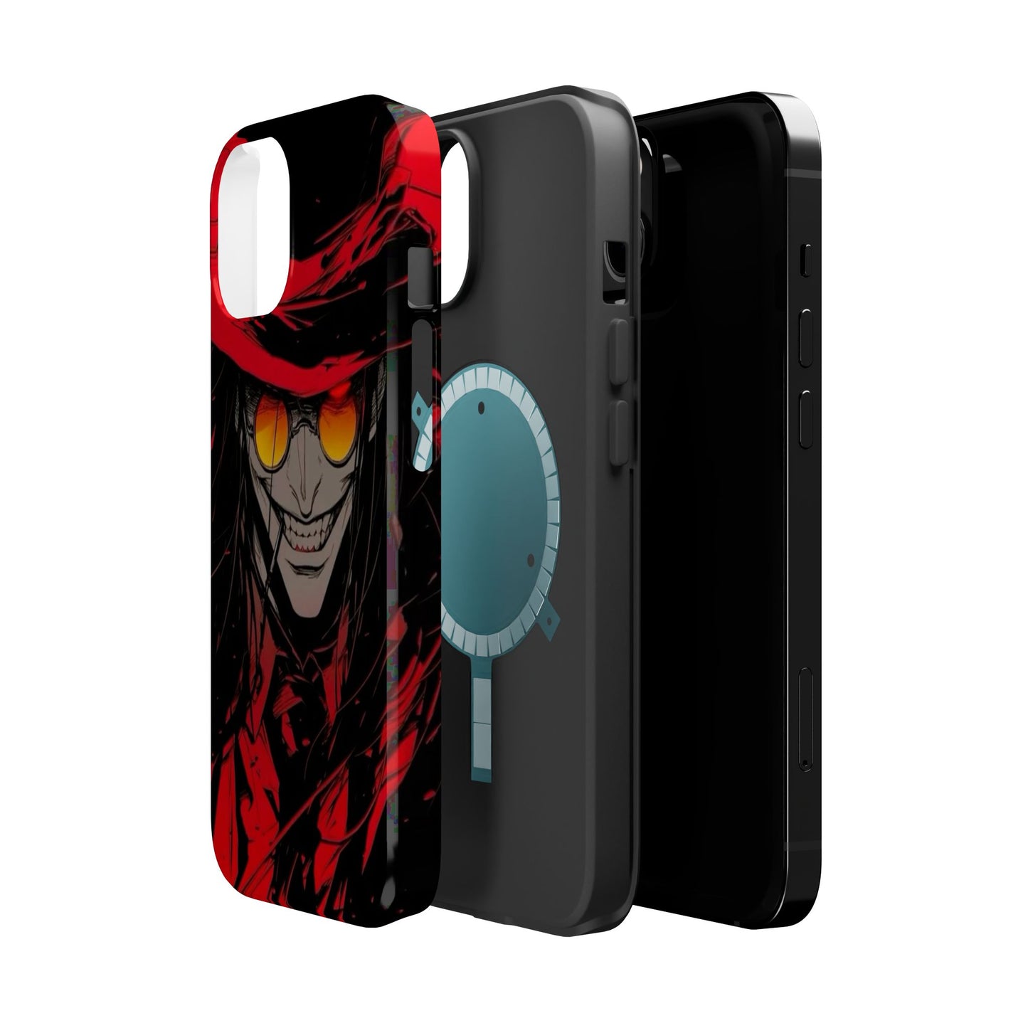 Hellsing Alucard MagSafe Magnetic Tough Phone Case | Anime Heavy Duty Cover – #104