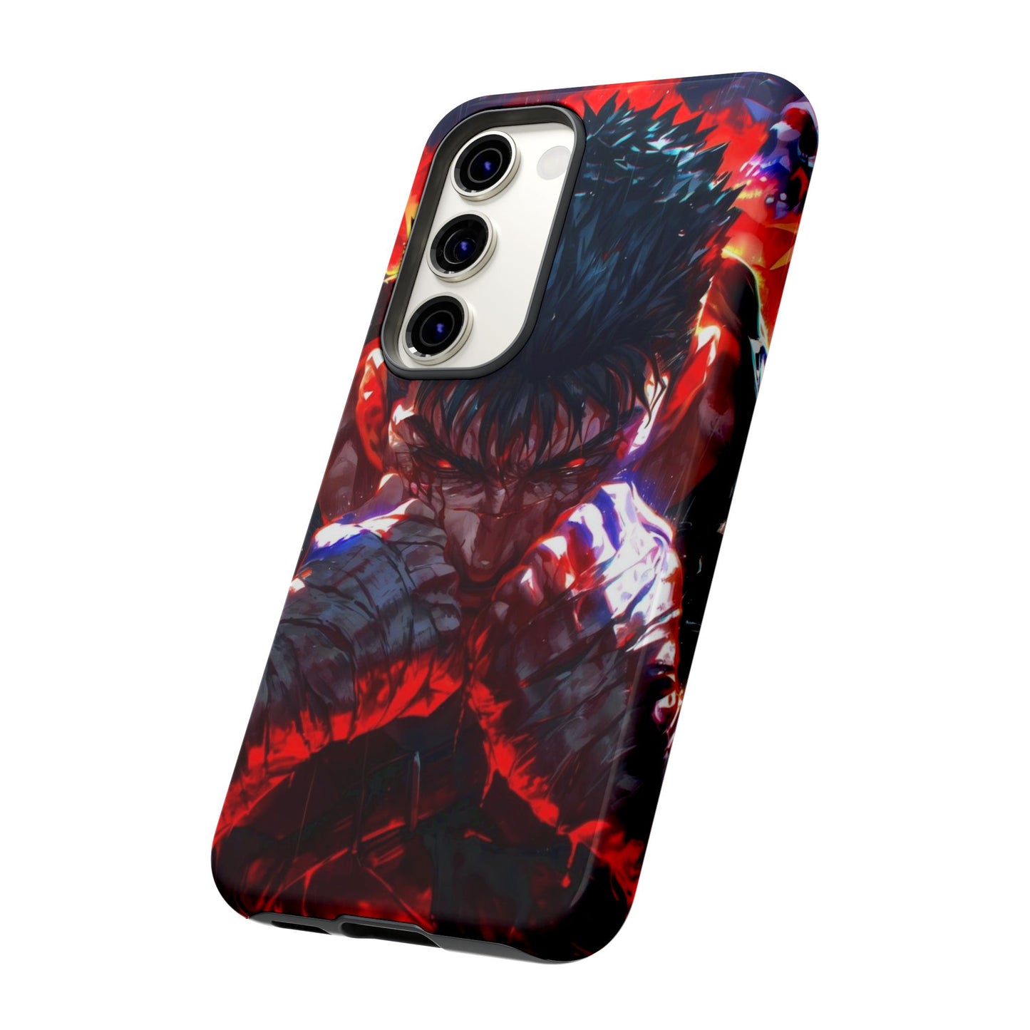 Berserk Guts Heavy Duty Phone Case | Anime Shockproof Protective Cover – #104